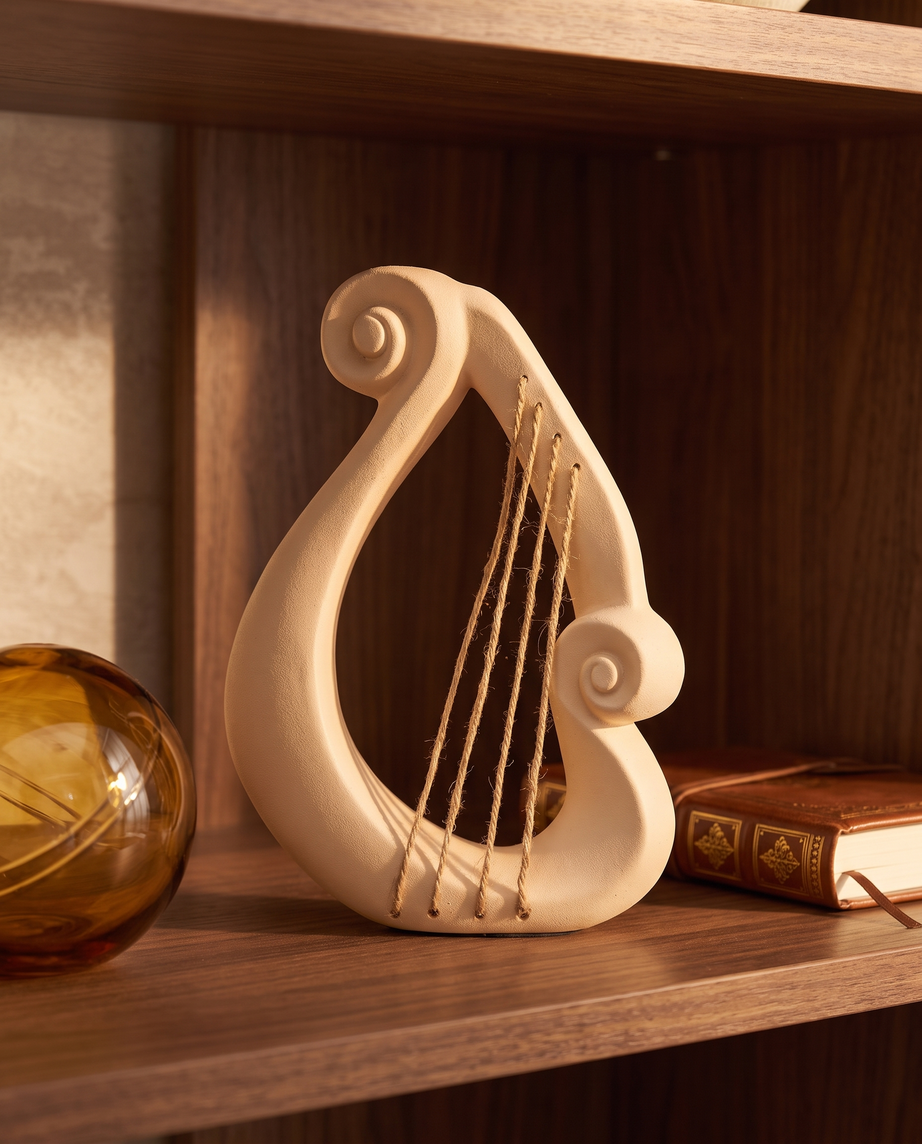 Harmonic Lyre Minimalist Decor
