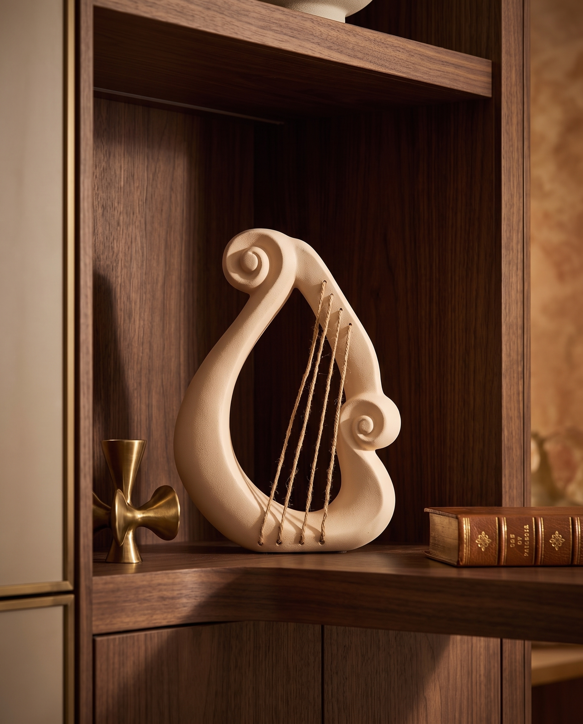 Harmonic Lyre Minimalist Decor