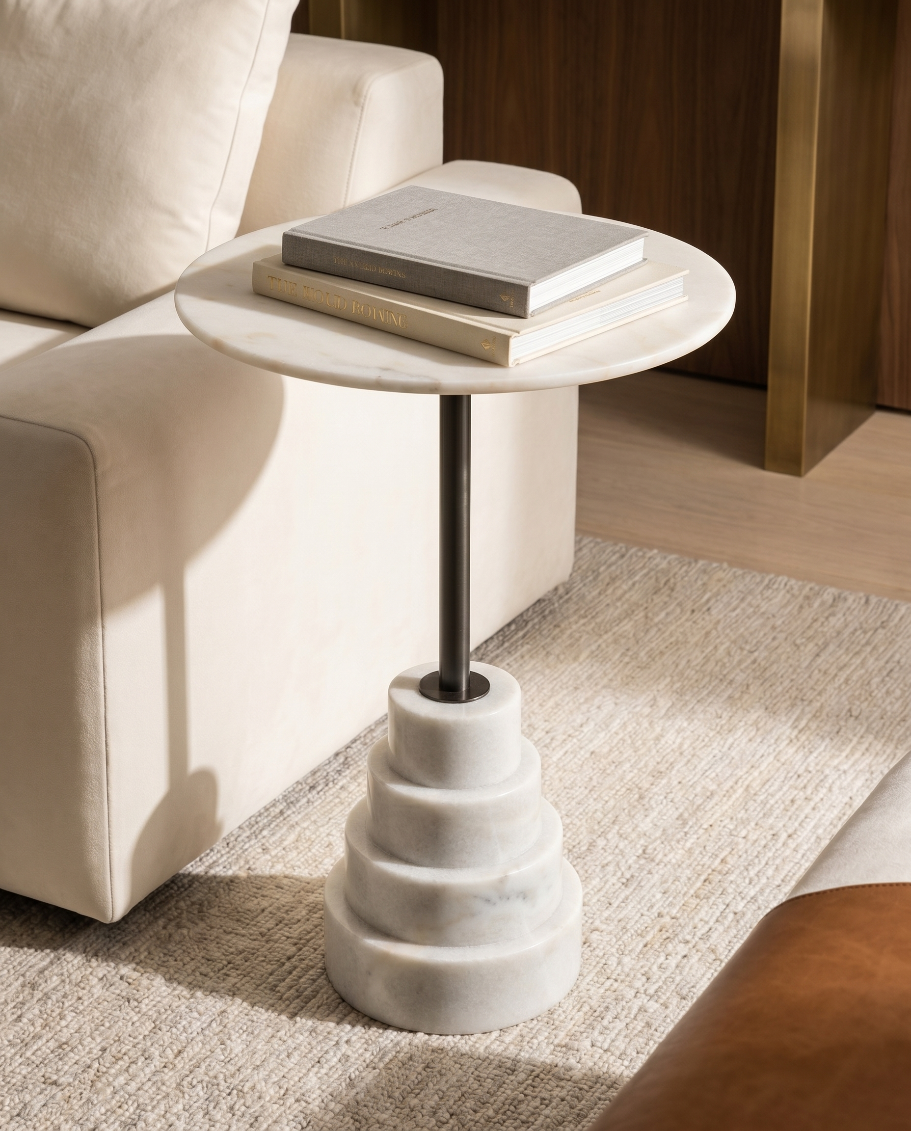 Candlia Marble Side Table