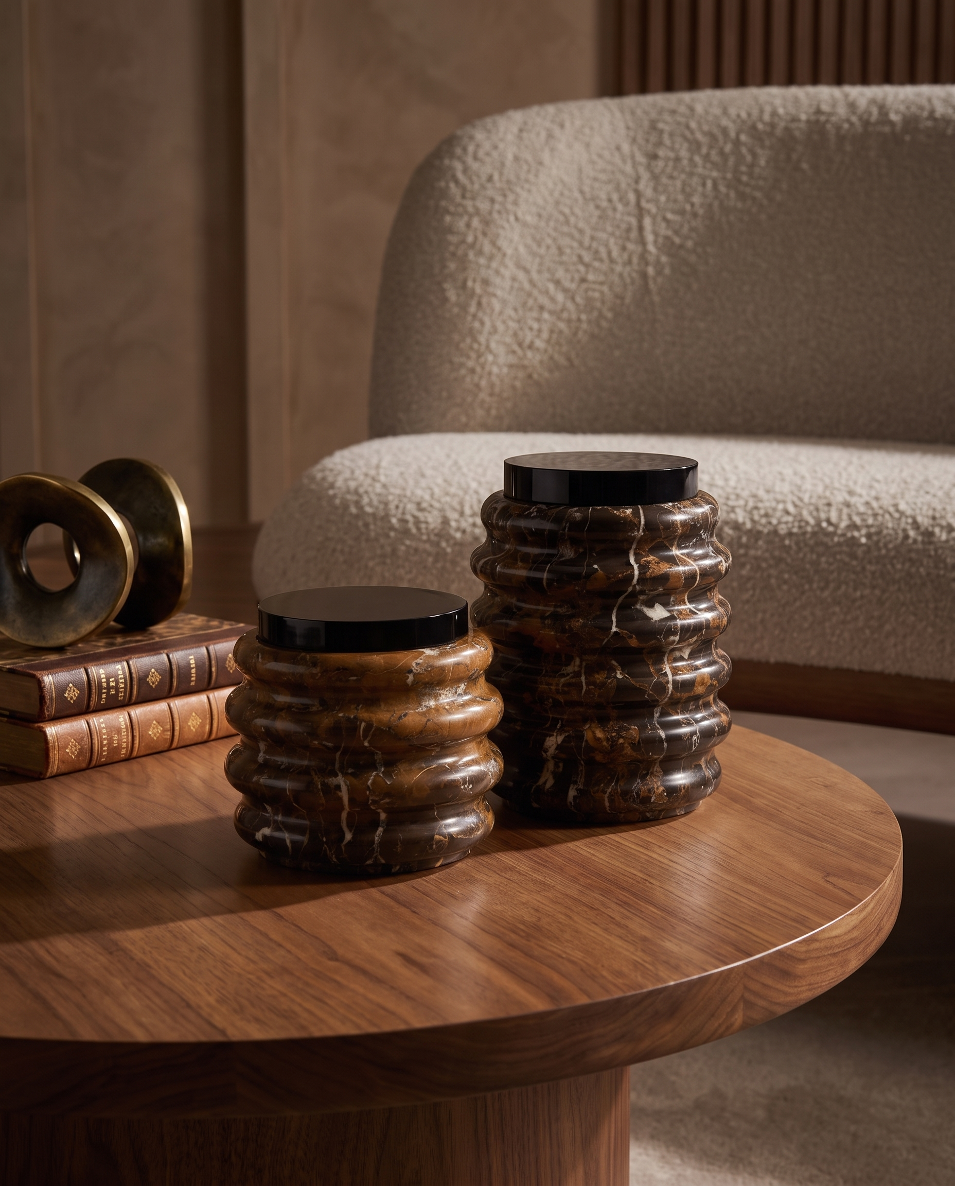 Mabby Marble Jar Decor