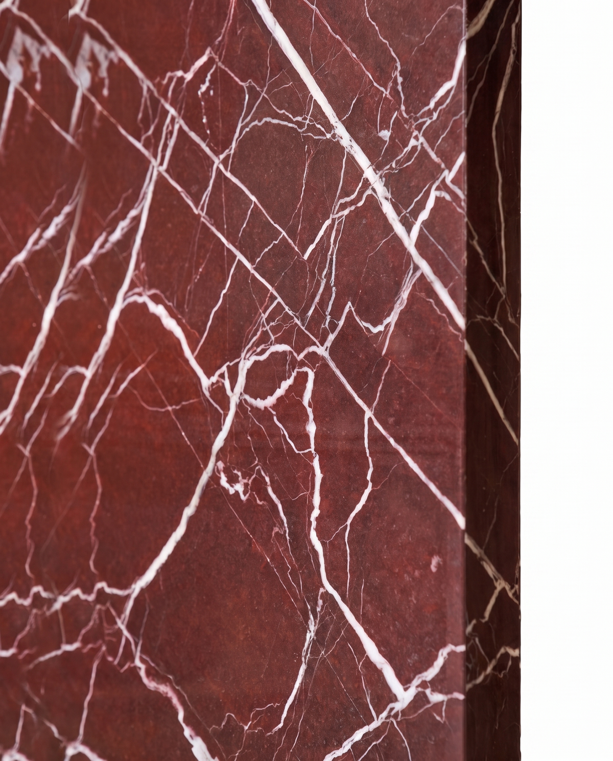 Petram Air Pedestal - Transparent Maroon
