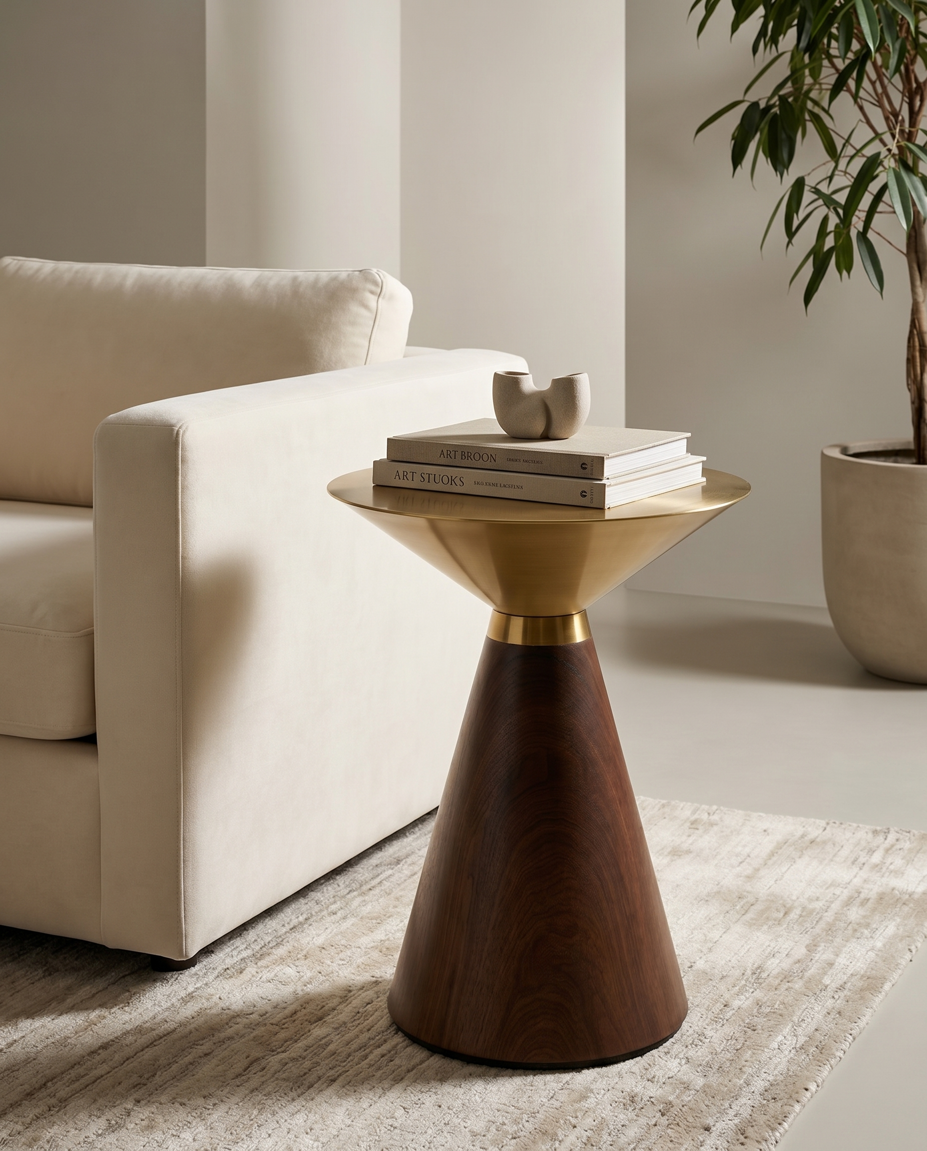 Metwood Metal Side Table