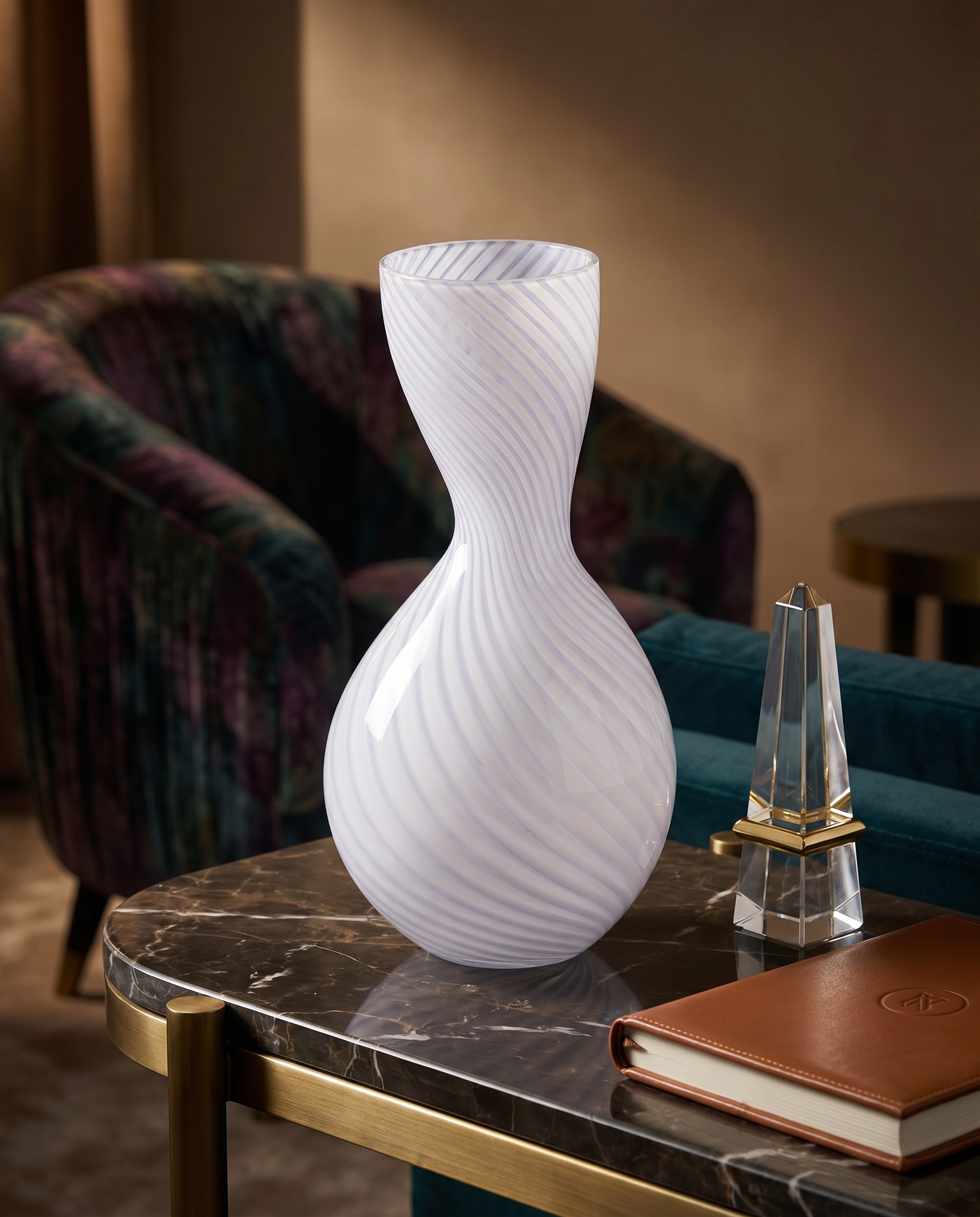 Misty Soft Violet Vase
