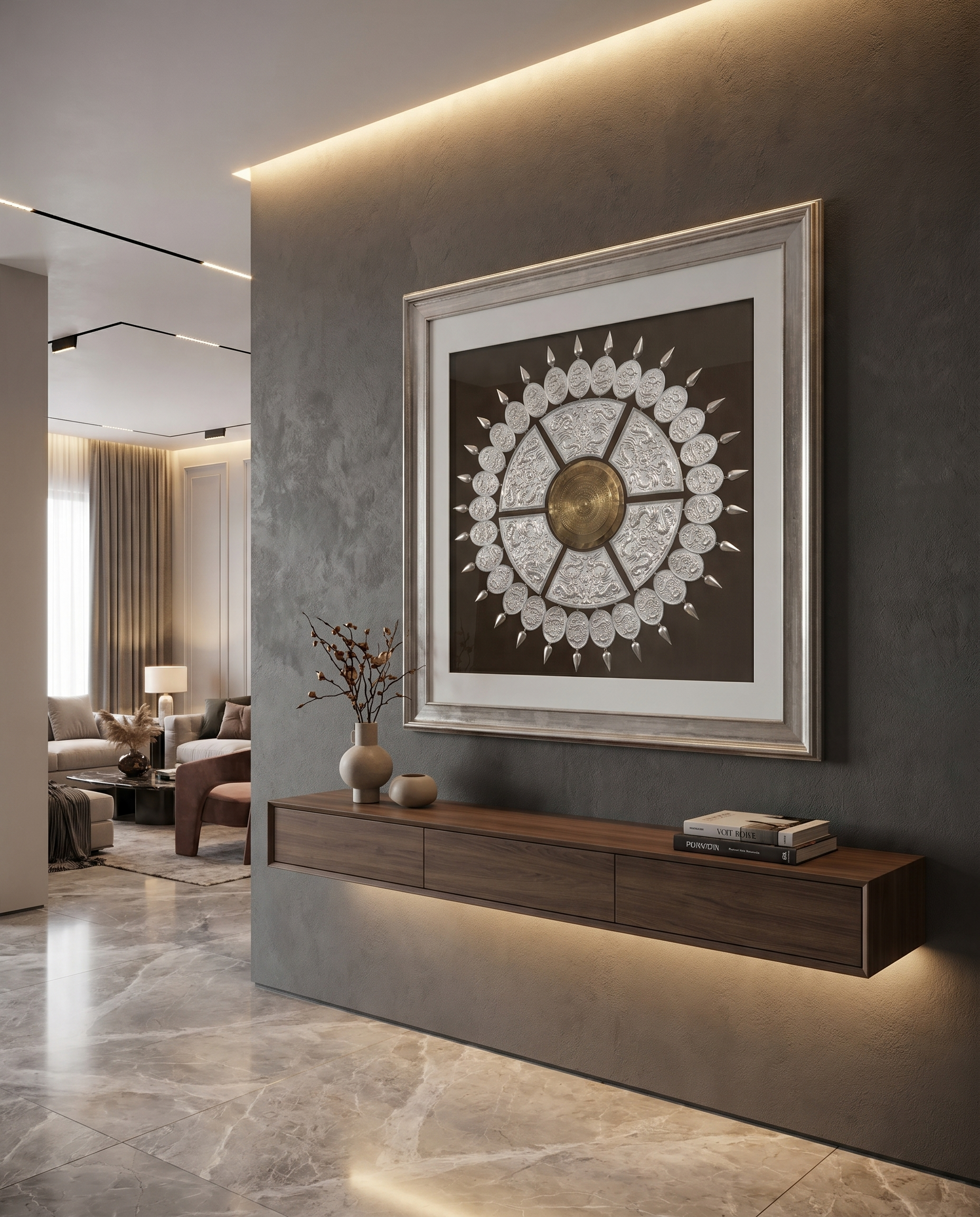 Majestic Hunt - Contemporary Wallart