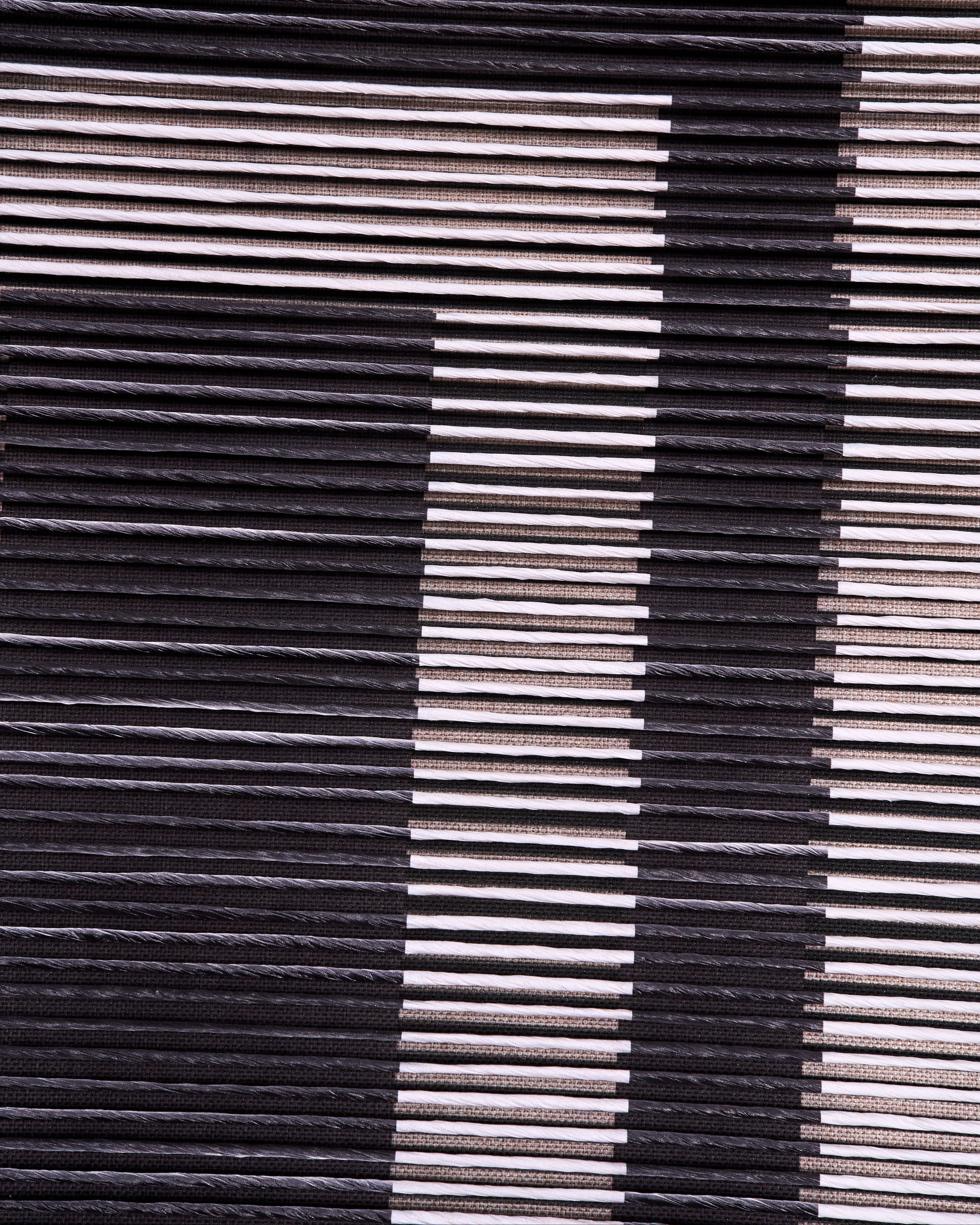 Monochrome Weave - Modern Luxury Wallart