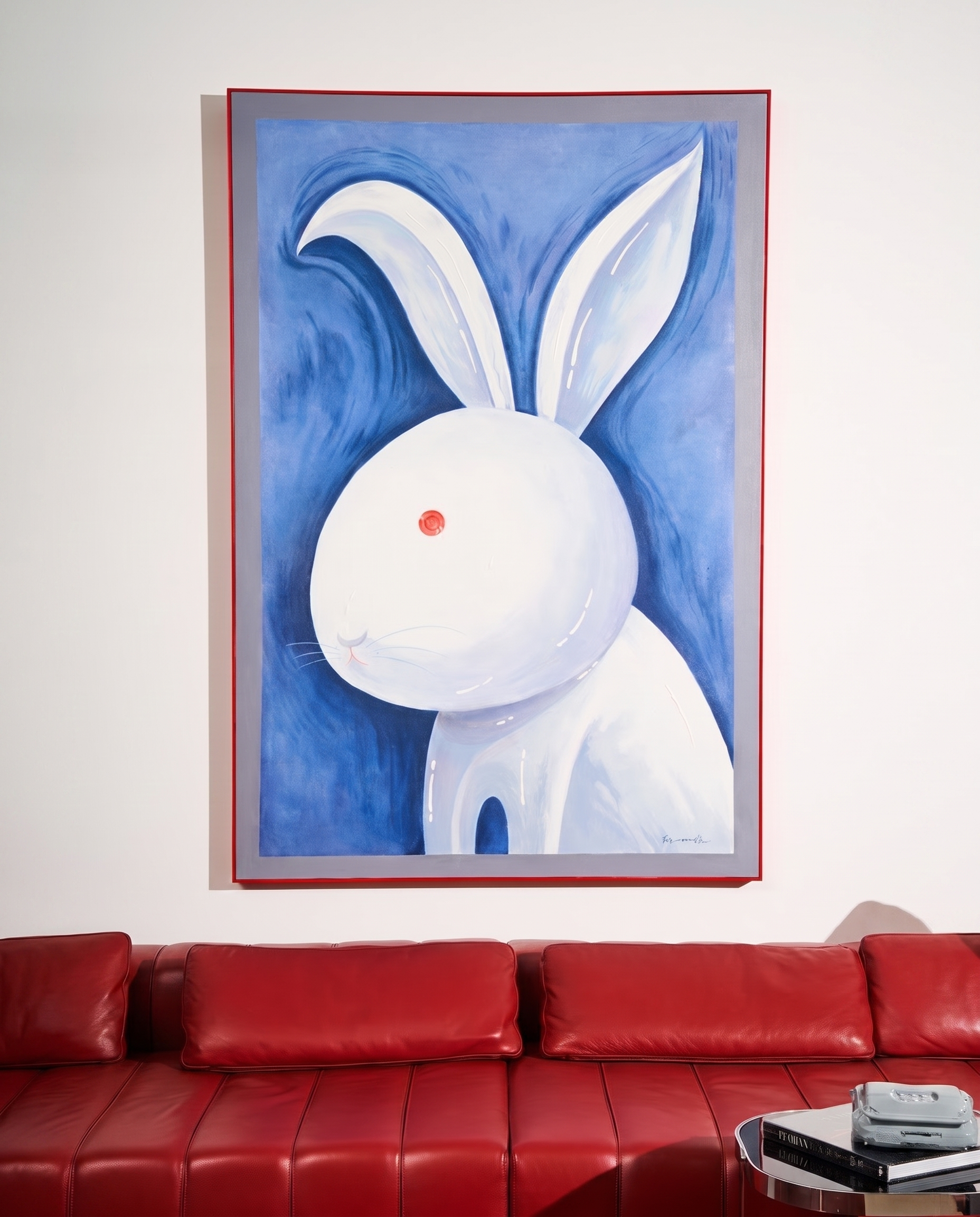 Noble Bunny - Modern Luxury Wallart