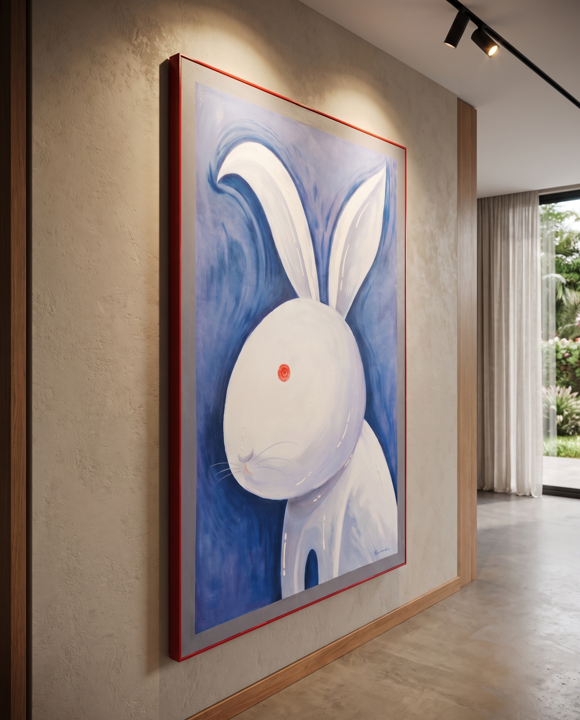 Noble Bunny - Modern Luxury Wallart