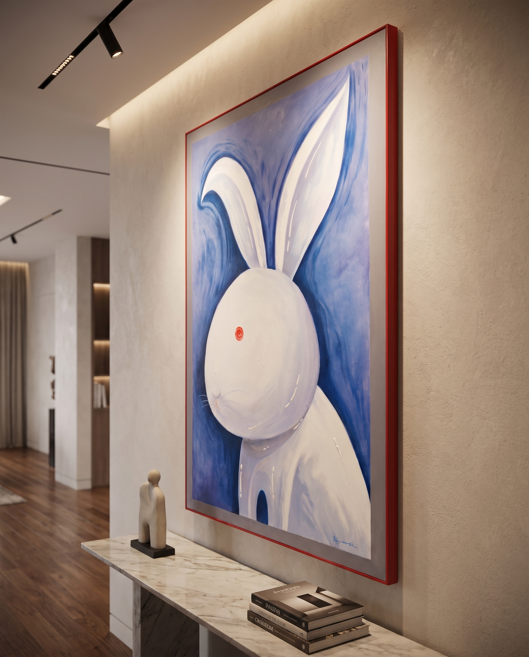 Noble Bunny - Modern Luxury Wallart
