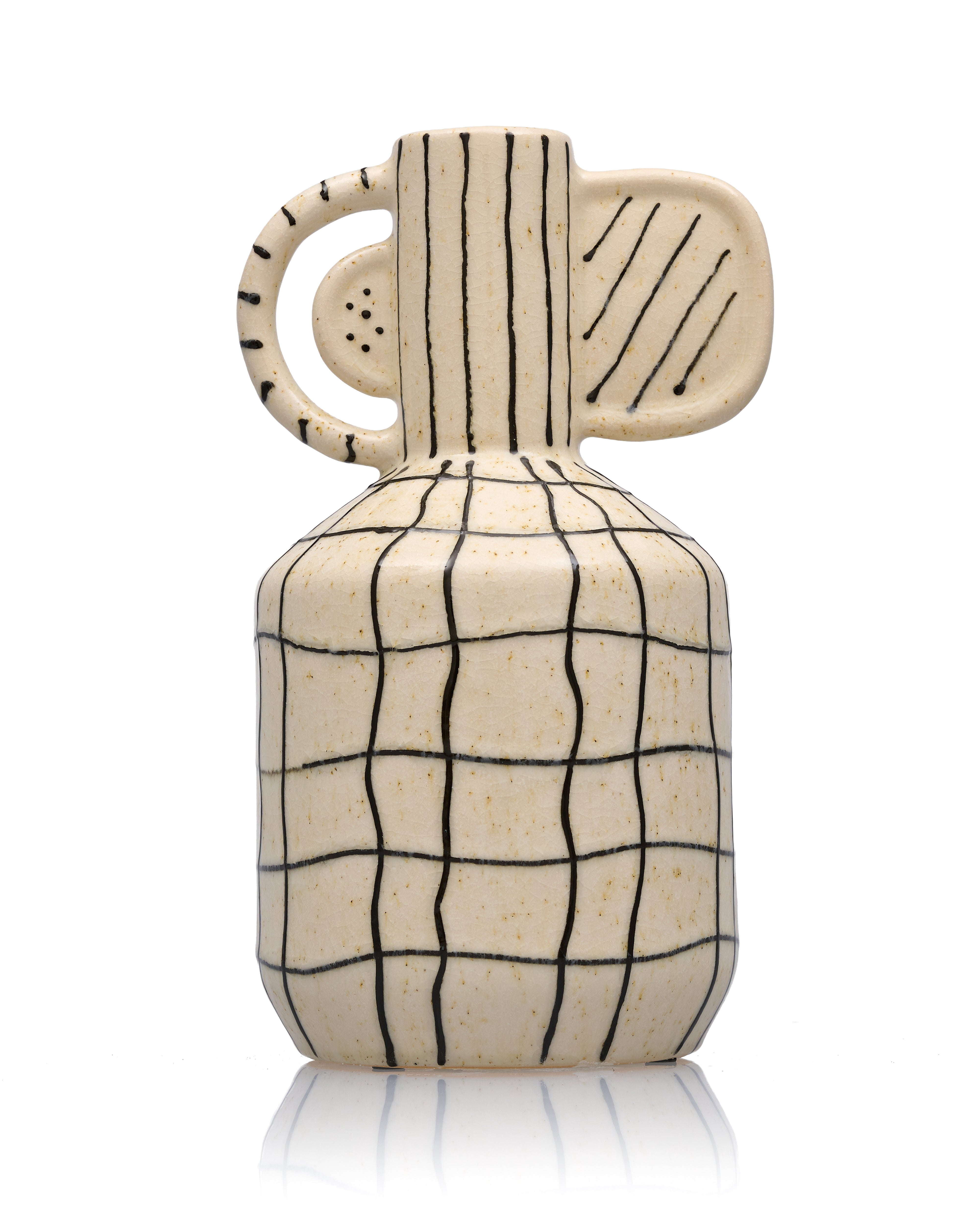 Nordic Halo Ceramic Vase