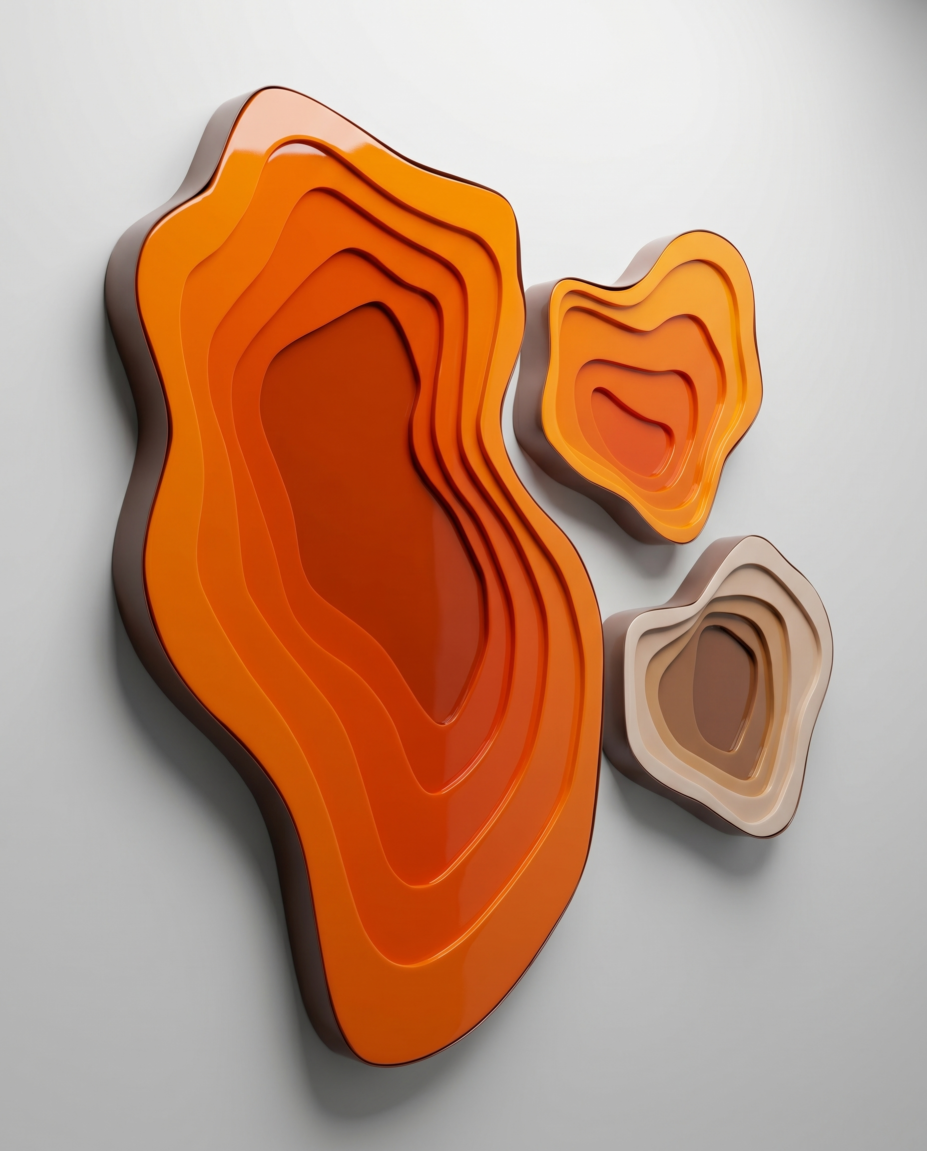 Celestial Currents Modern Luxury Wall Art