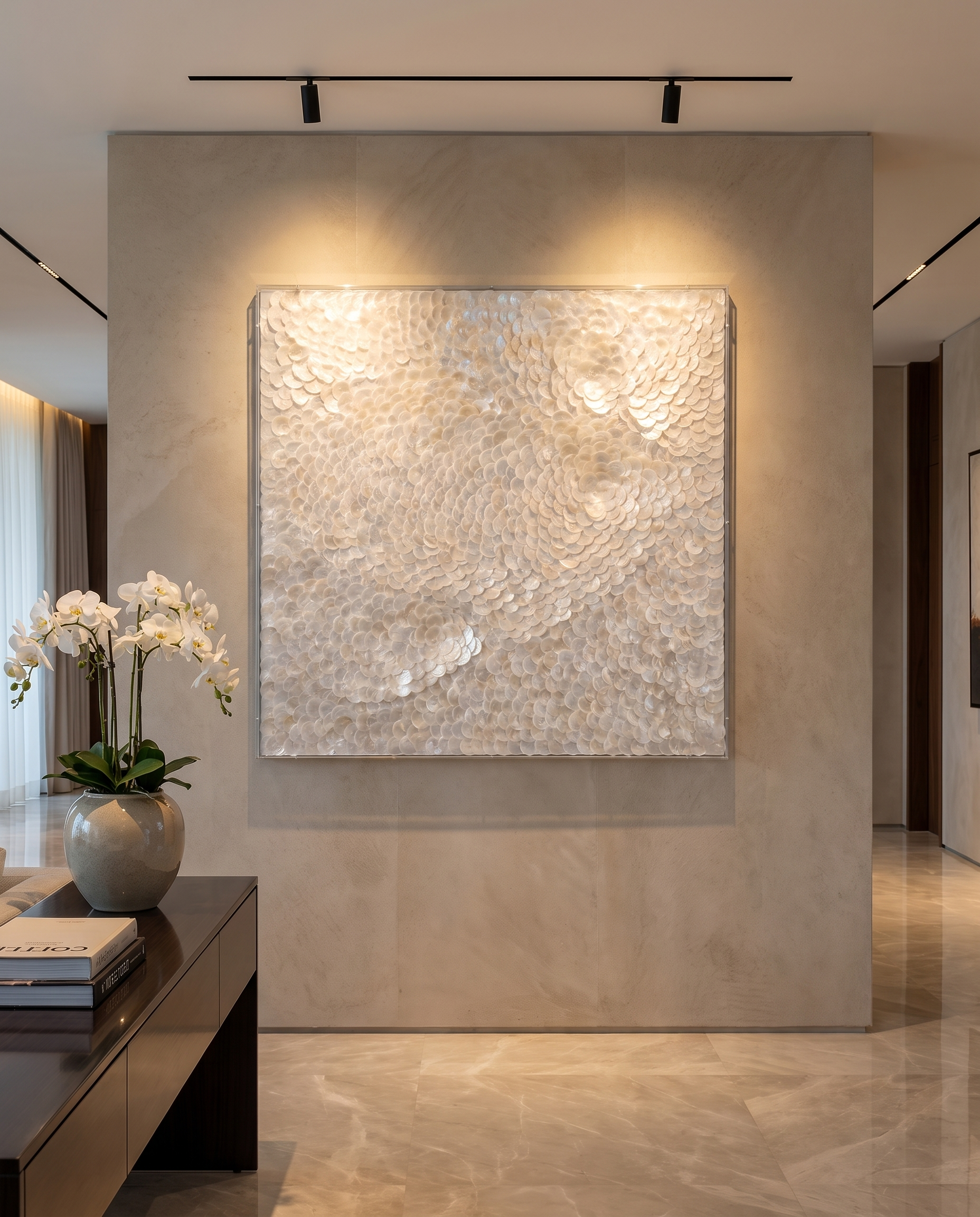 Orb of Elegance - Modern Luxury Wallart