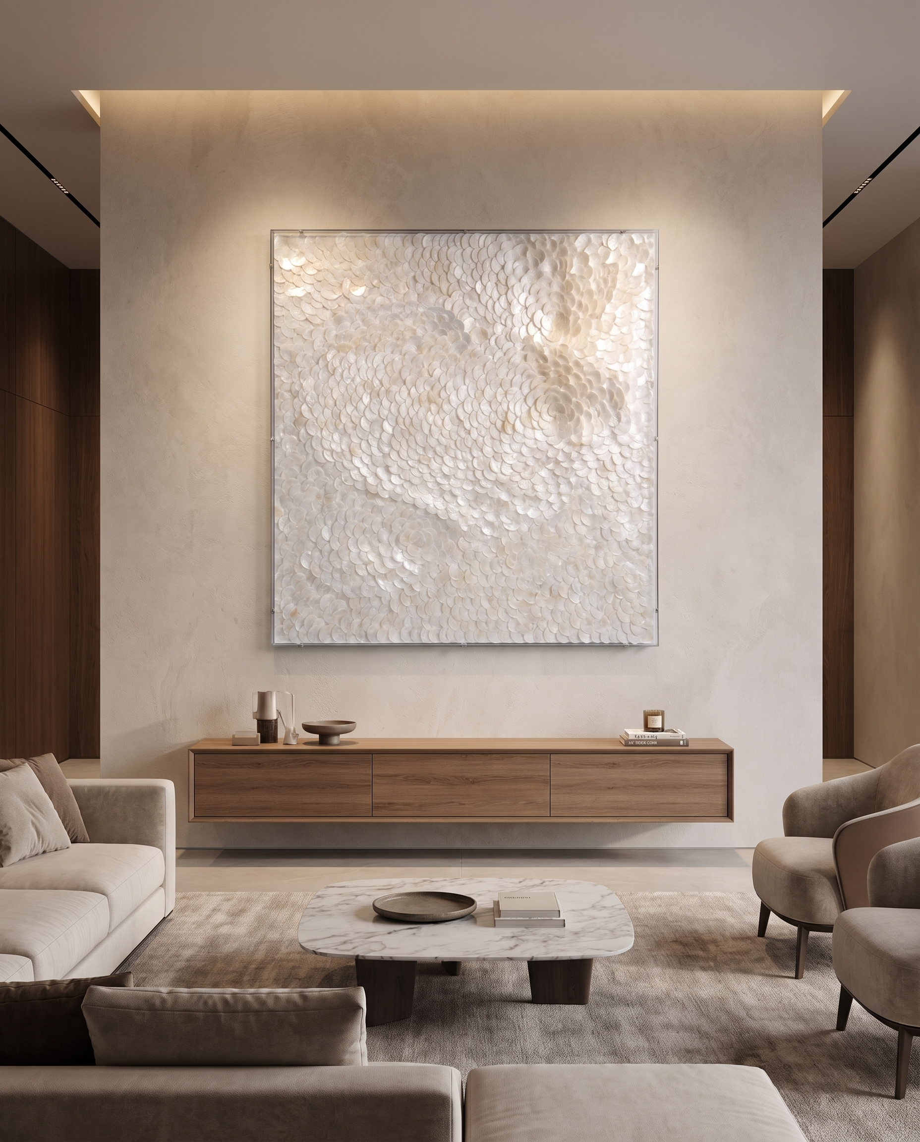 Orb of Elegance - Modern Luxury Wallart