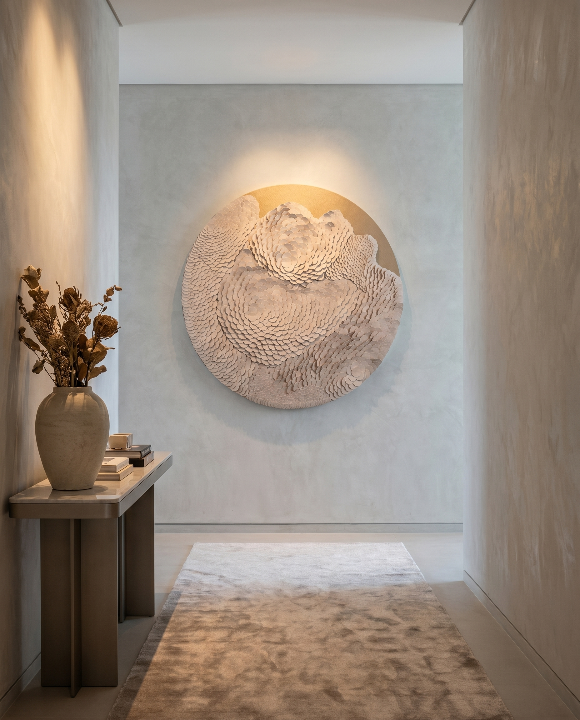 Ethereal Rings - Modern Luxury Wallart