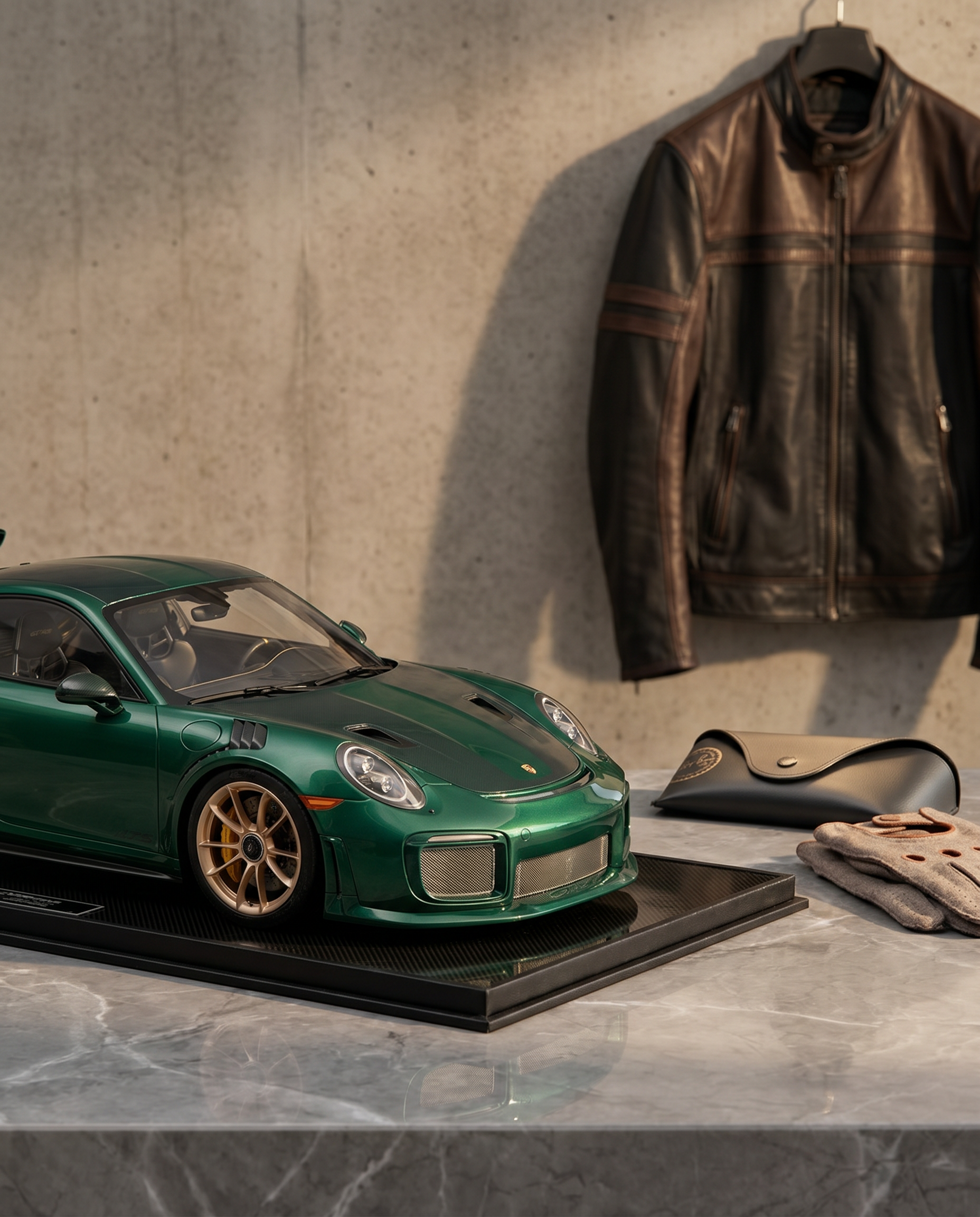Porsche 911 GT2RS Irish Green Limited Edition(03/20) 1:8 Scale Model