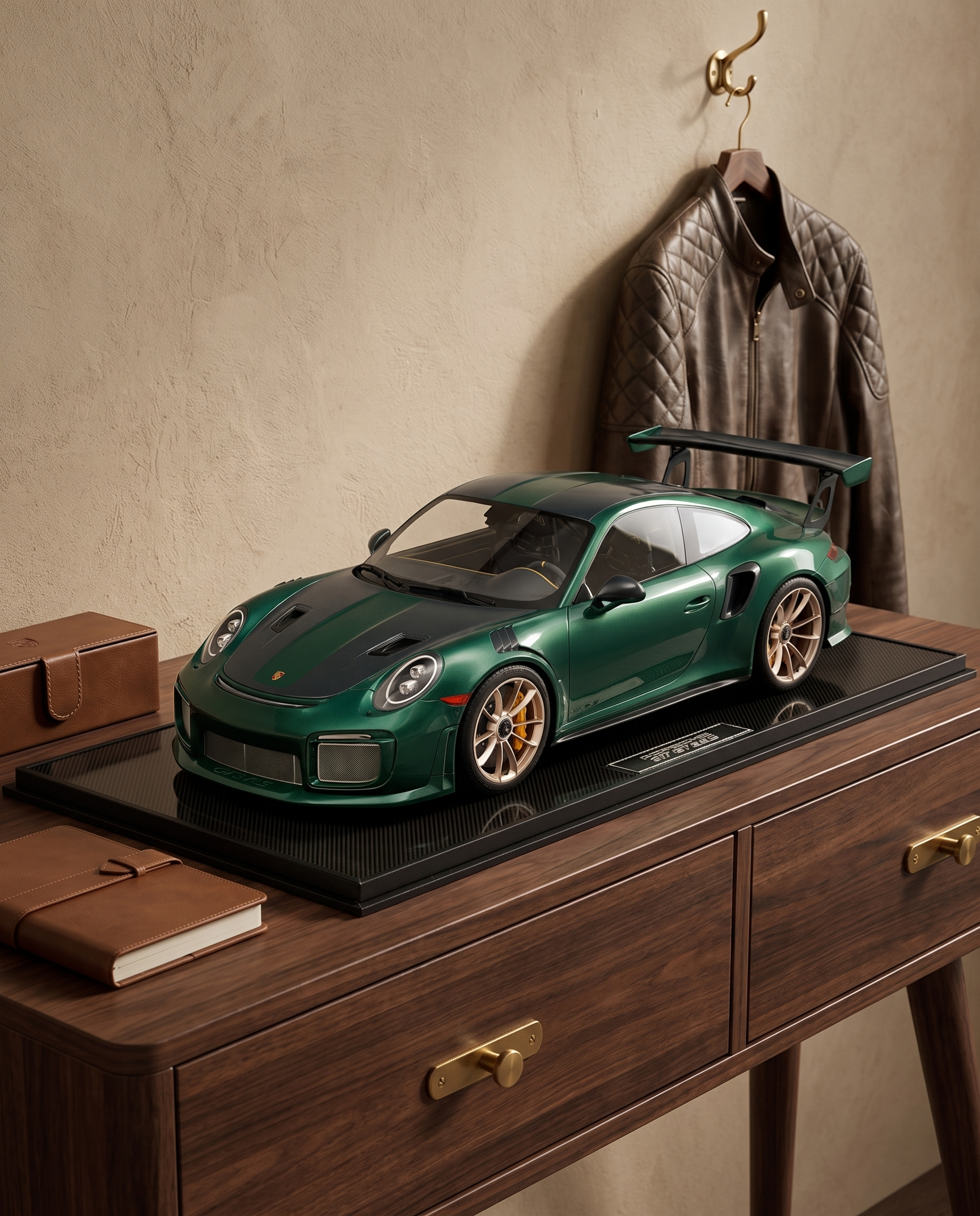 Porsche 911 GT2RS Irish Green Limited Edition(03/20) 1:8 Scale Model