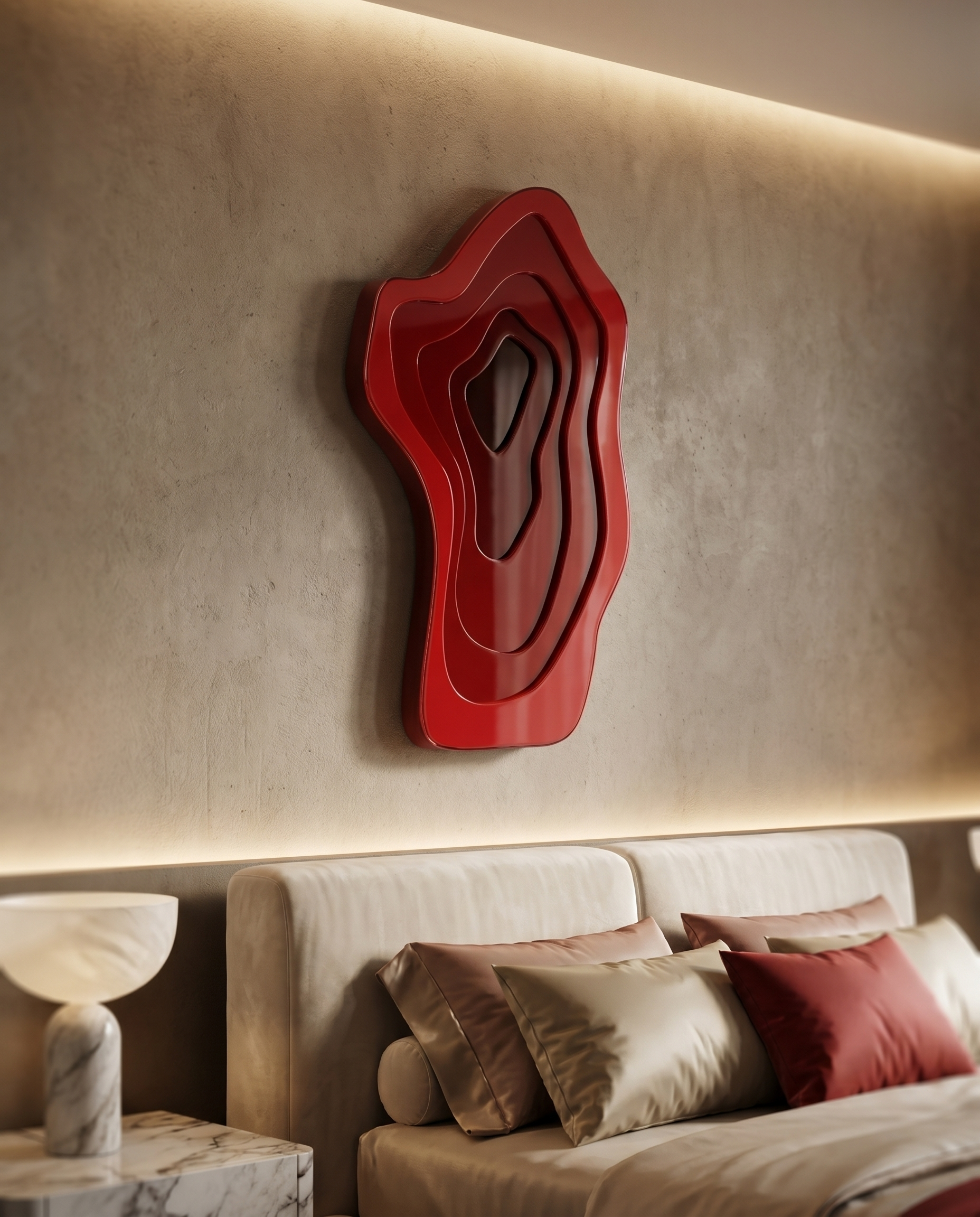 Serene Tides Modern Luxury Wall Art