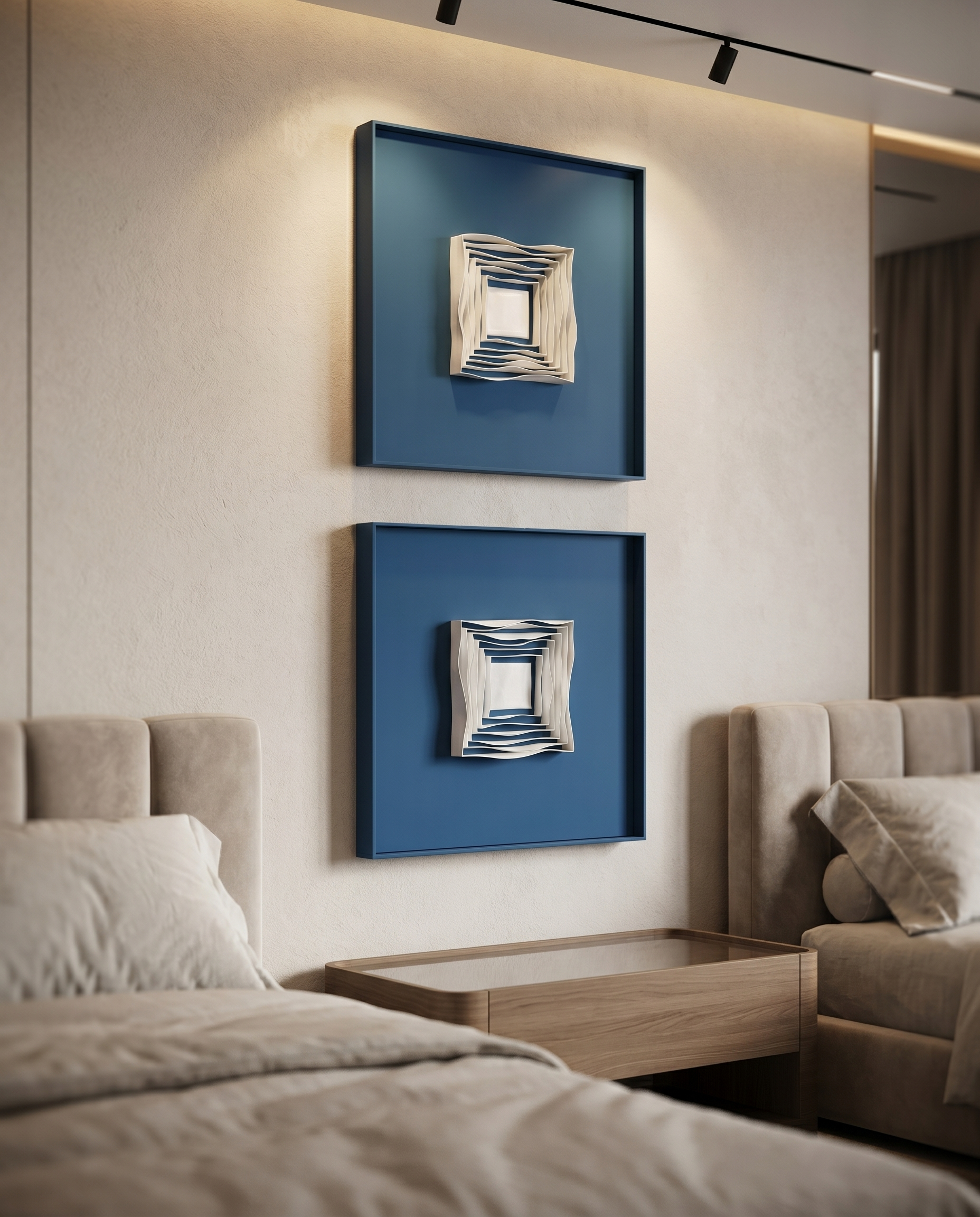 Rego Blue Lock Swirl Wallart