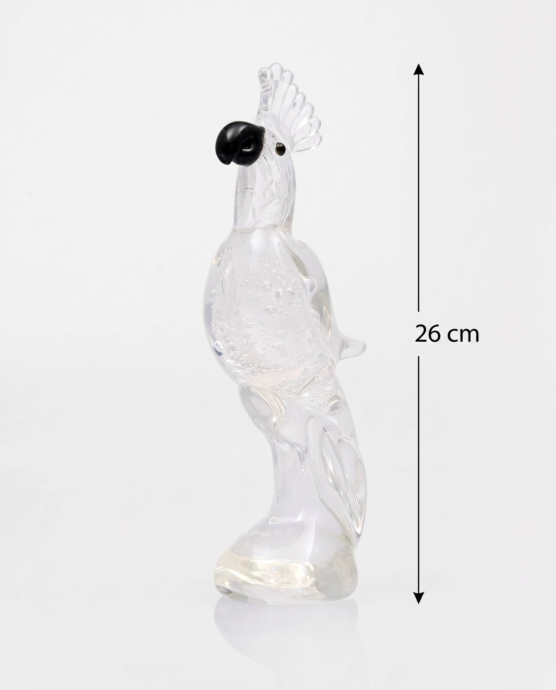 Oryx Crystal Clear Rooster Decor