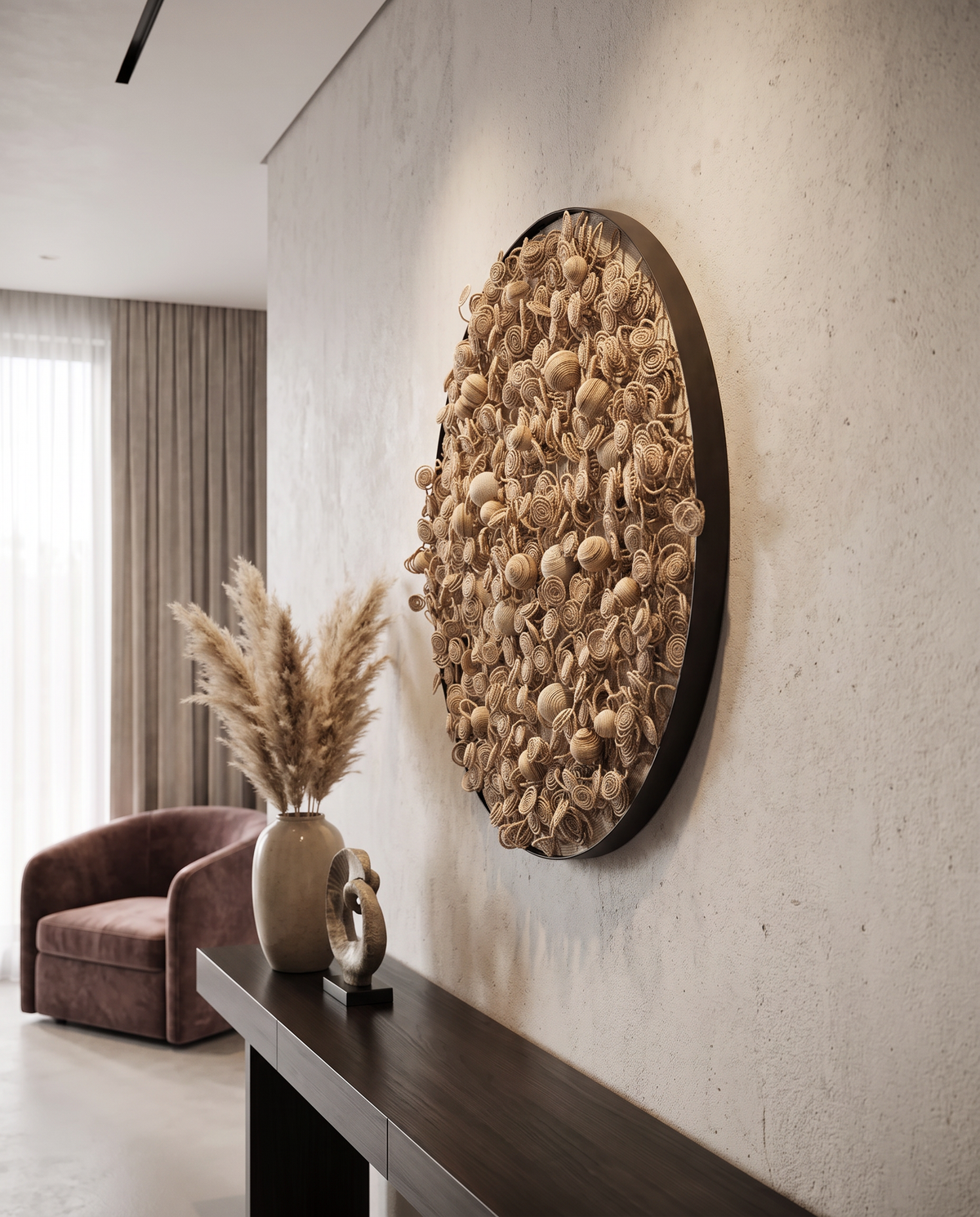 Ruse Wooven Wallart