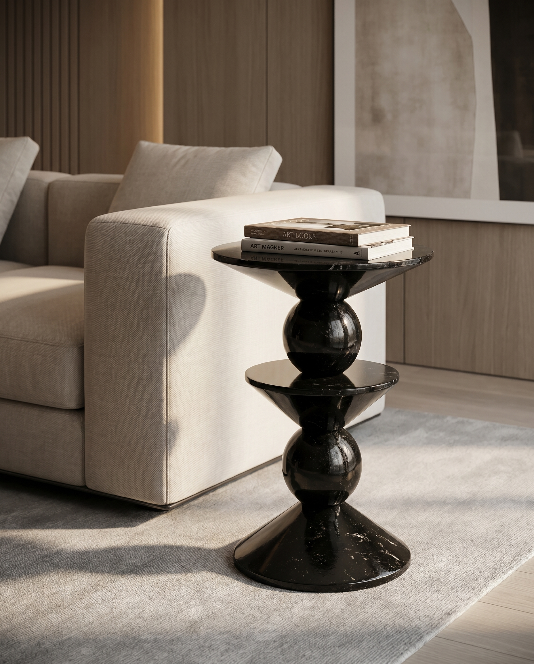 Sally Side Table Black
