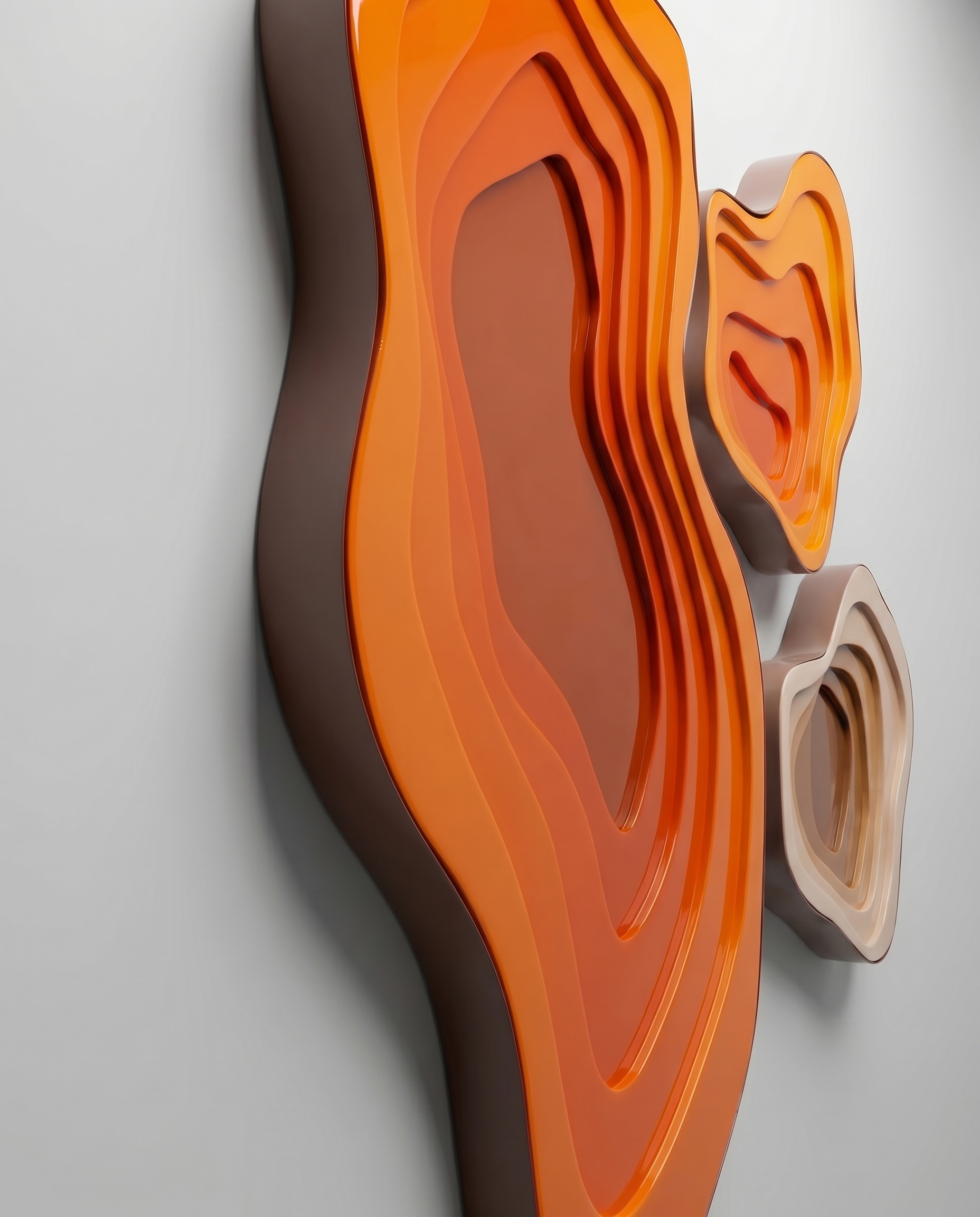 Celestial Currents Modern Luxury Wall Art