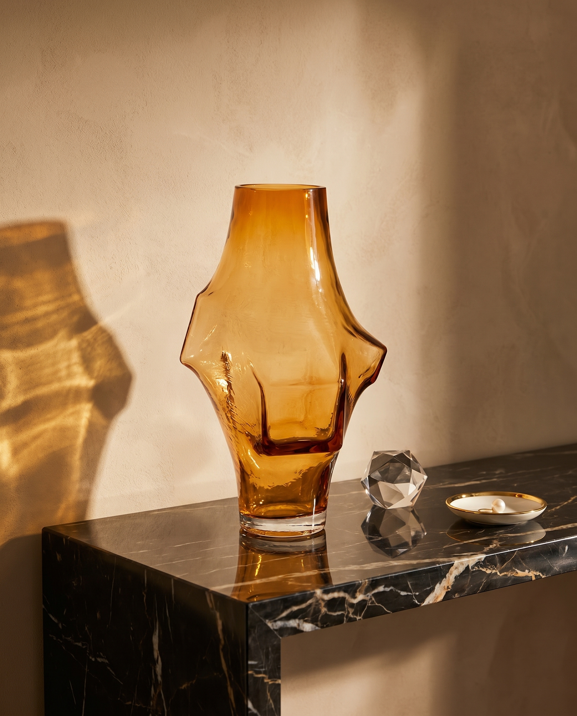 Supra Golden Bulge Vase