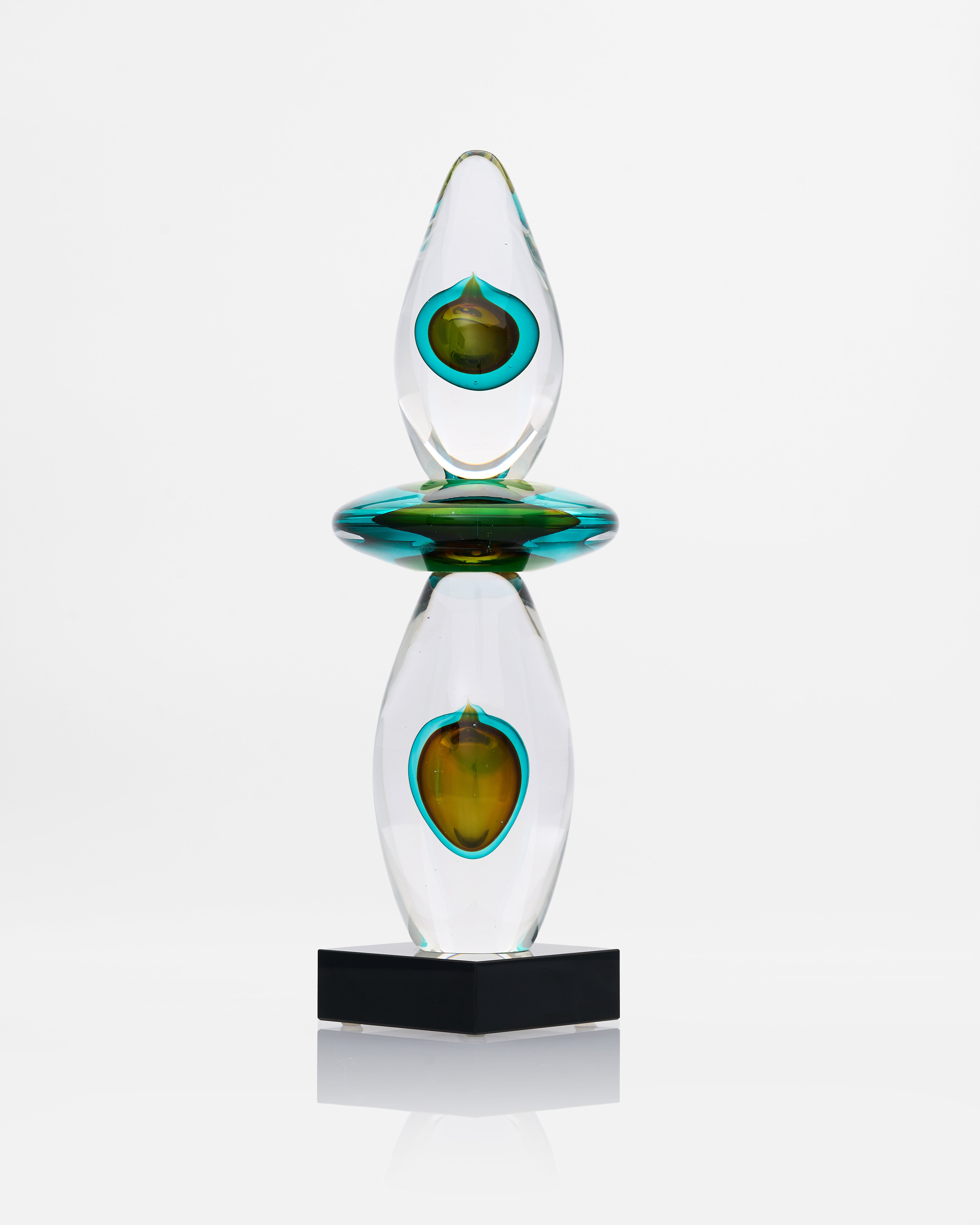 Solae Glass Drop Decor luxury home accent featuring elegant teardrop-shaped glass sculpture with refined craftsmanship