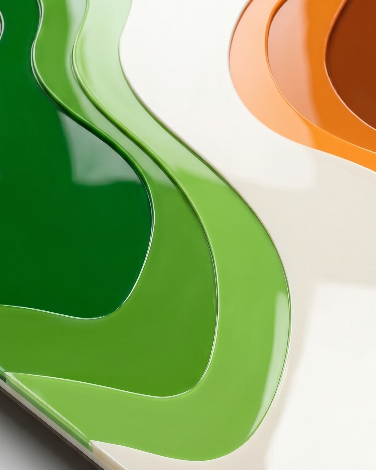Aura Wave Duo Acrylic Wallart