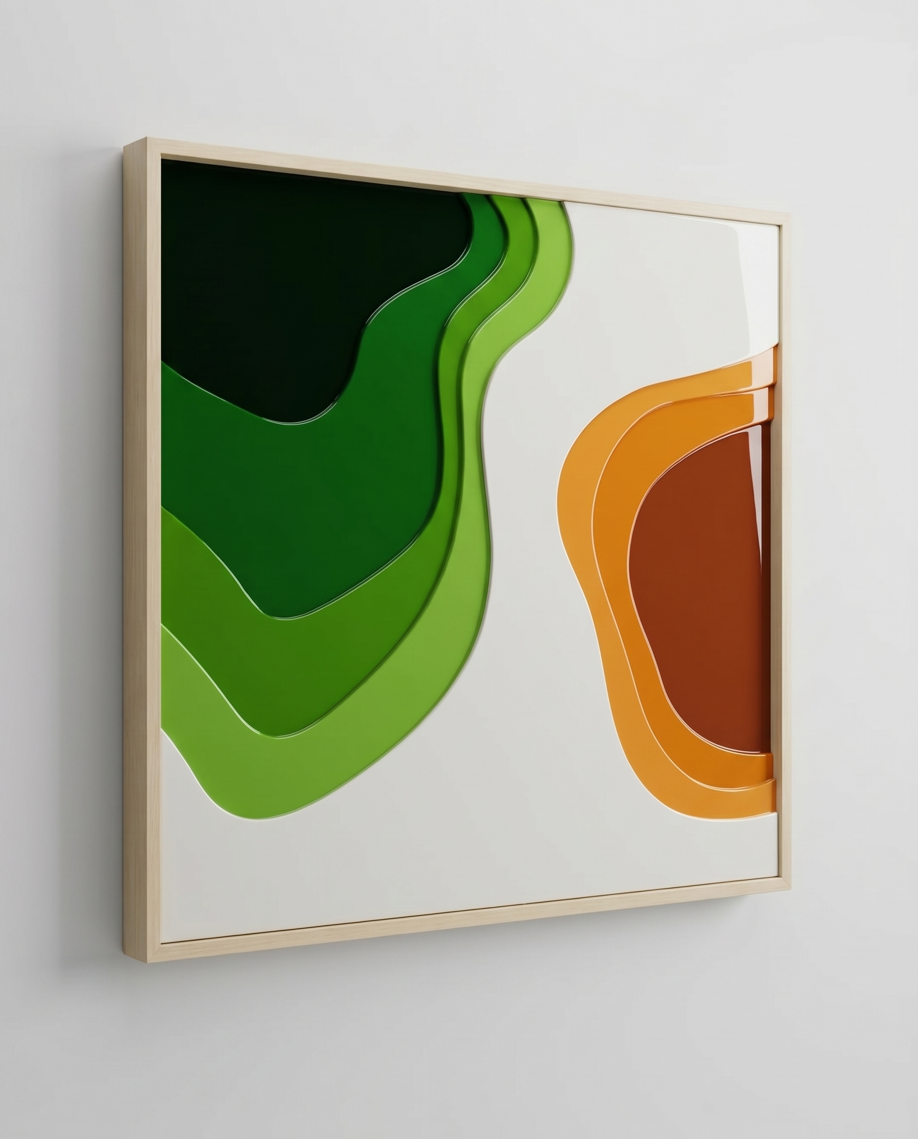 Aura Wave Duo Acrylic Wallart