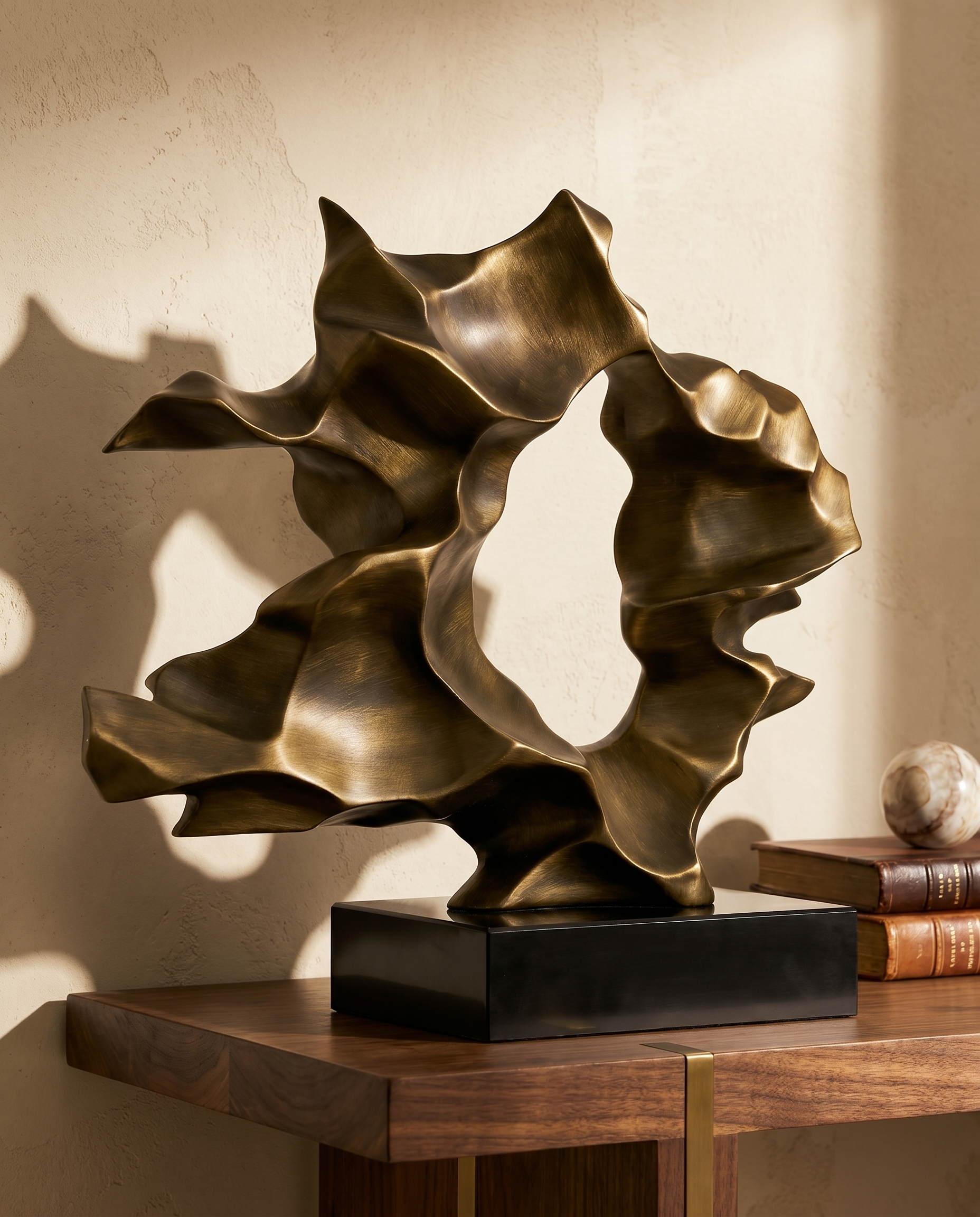Stormy Abstract Rock Sculpture