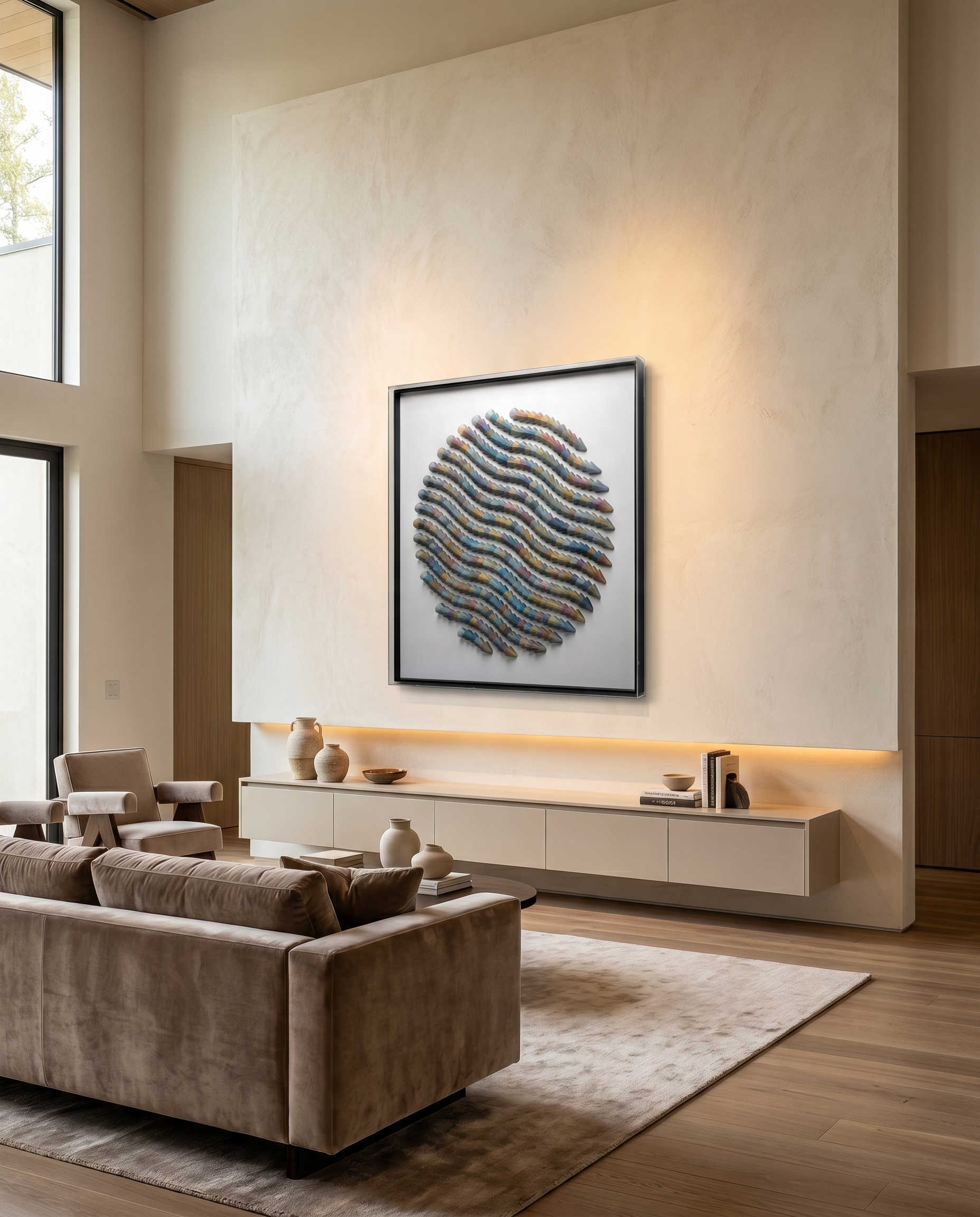 Elysian Flow Contemporary Wall Art