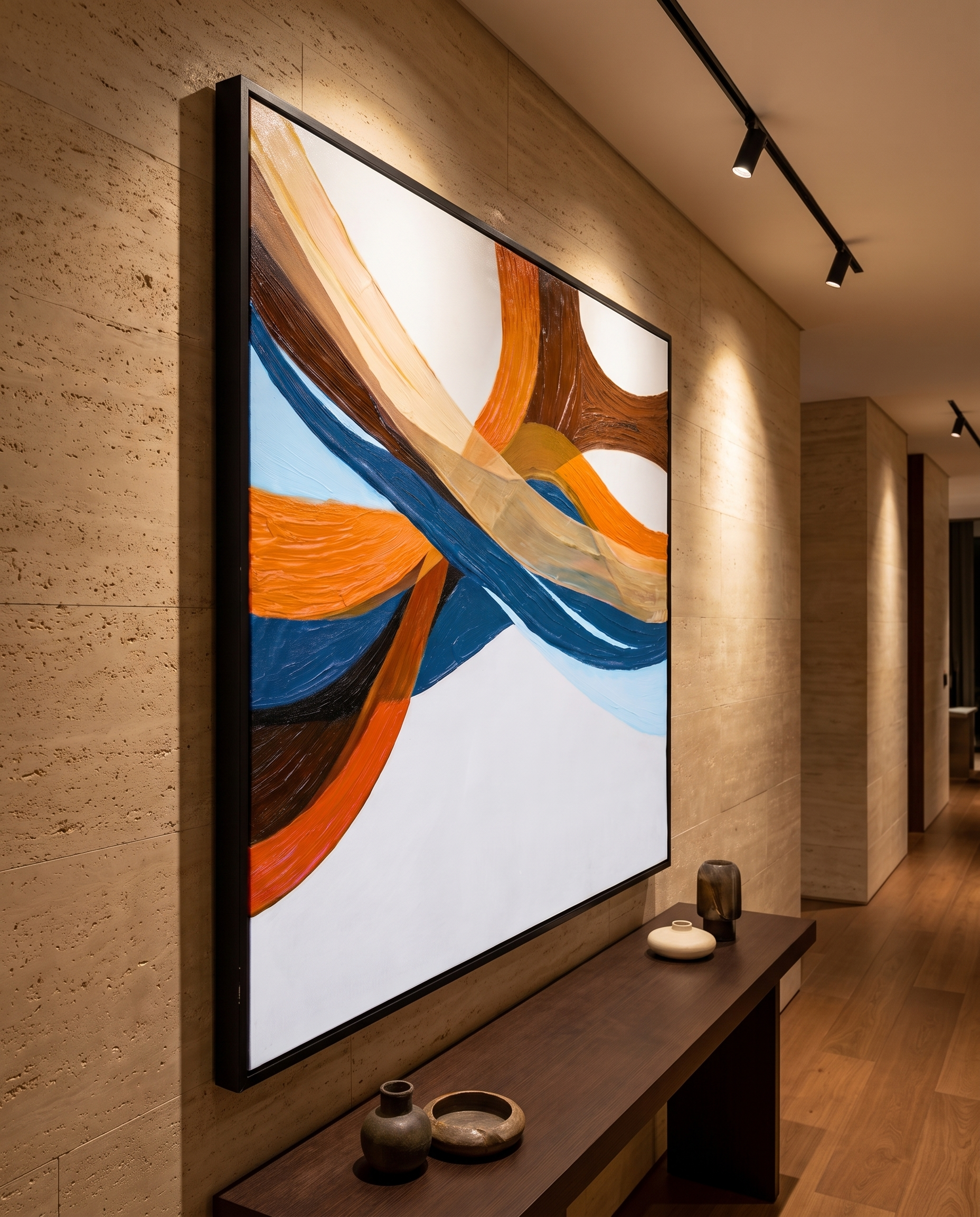 Symphony of Tides - Modern Luxury Wallart