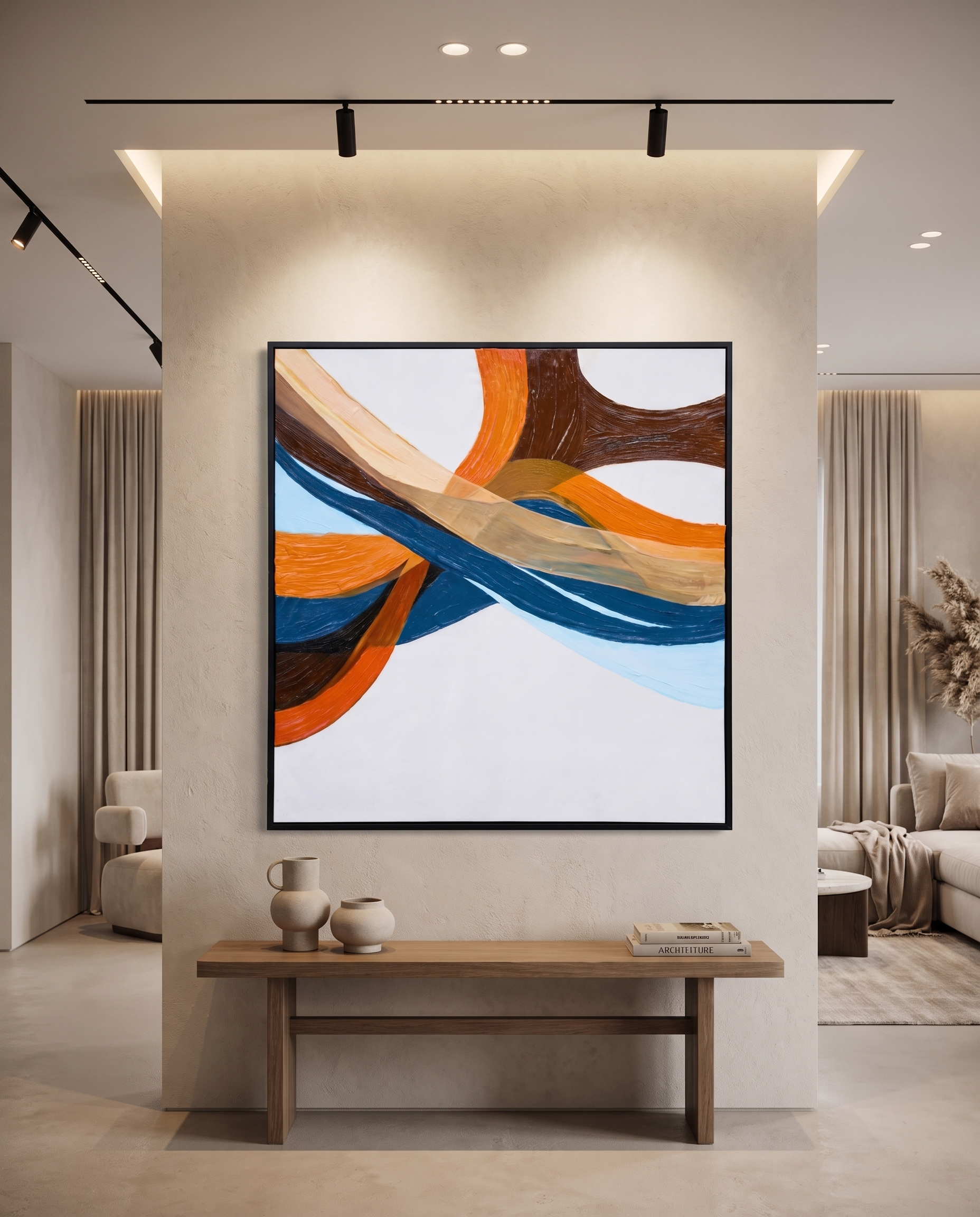 Symphony of Tides - Modern Luxury Wallart