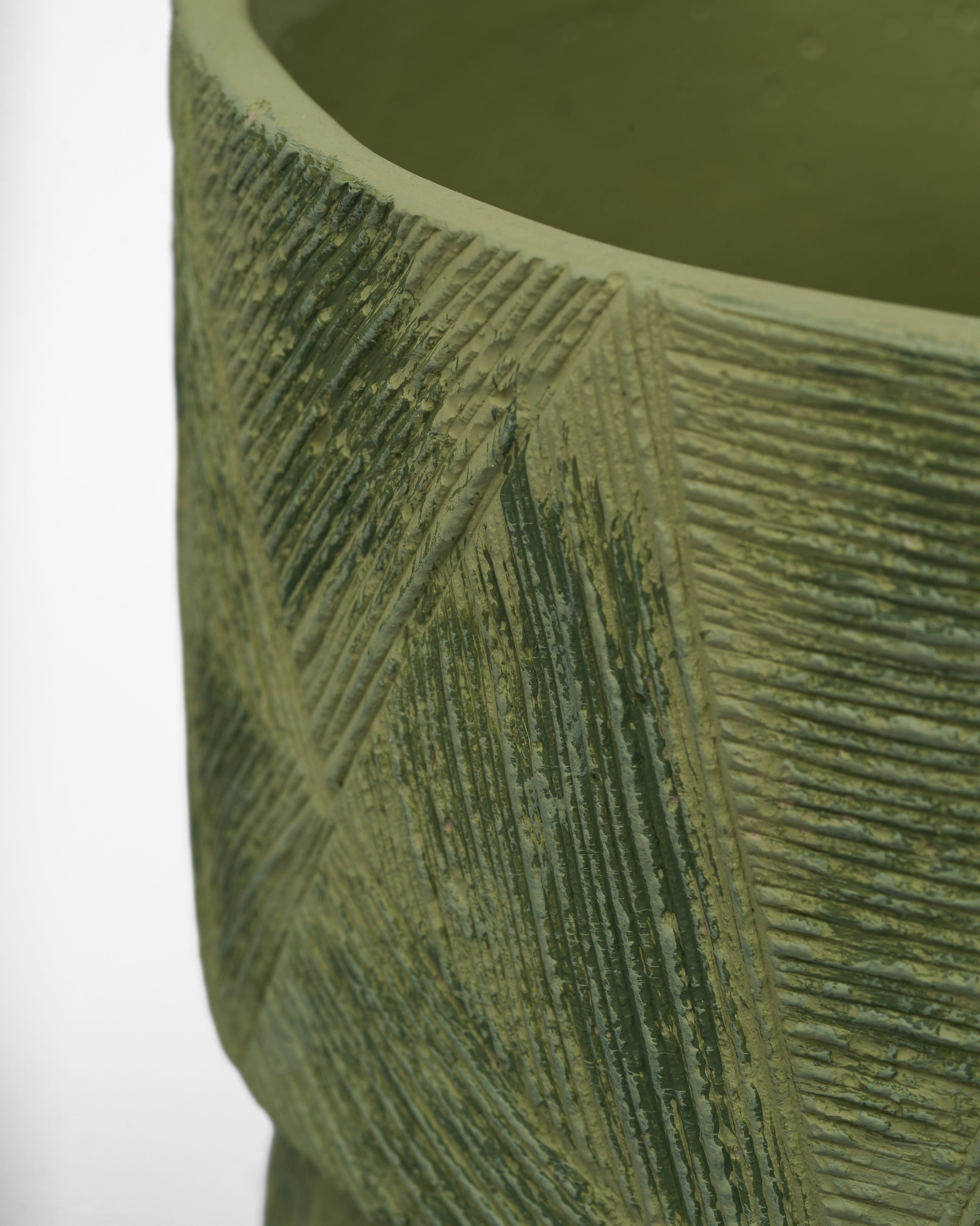 Totem Silhouette Ceramic Vase