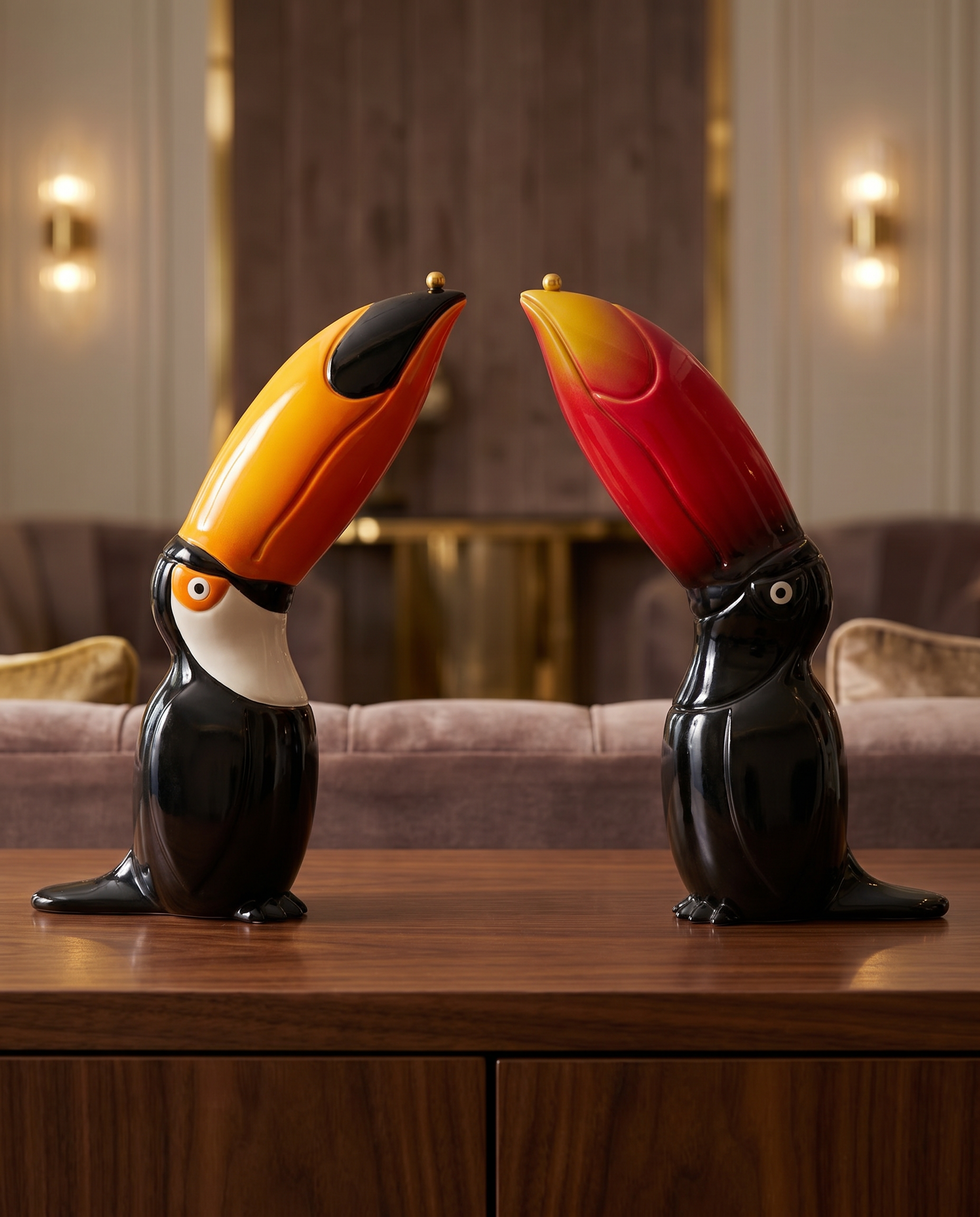 Toucans Figurine
