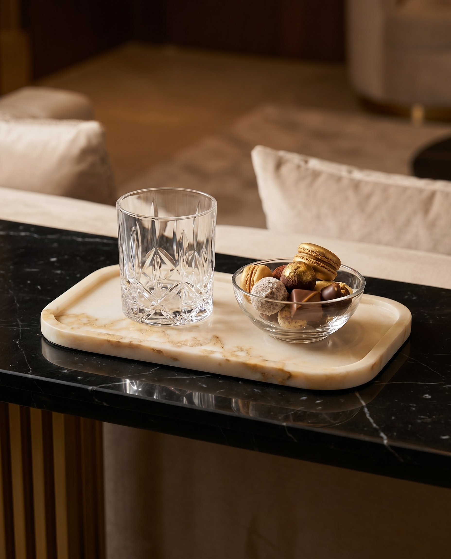 Rectangular Marble tray