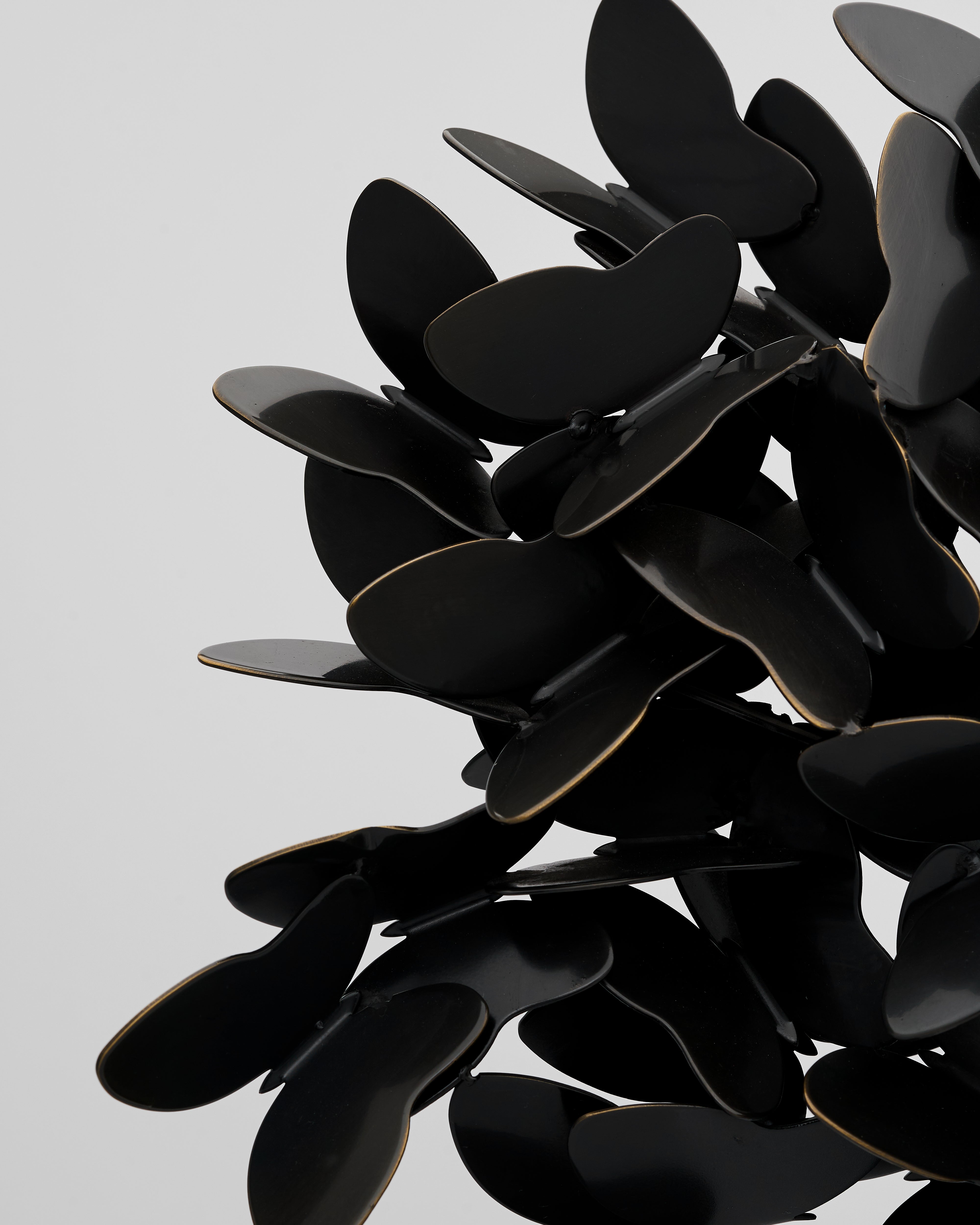 Close-up of Tree of Life Face Art Decor revealing fine texture, detailed facial features, and refined craftsmanship