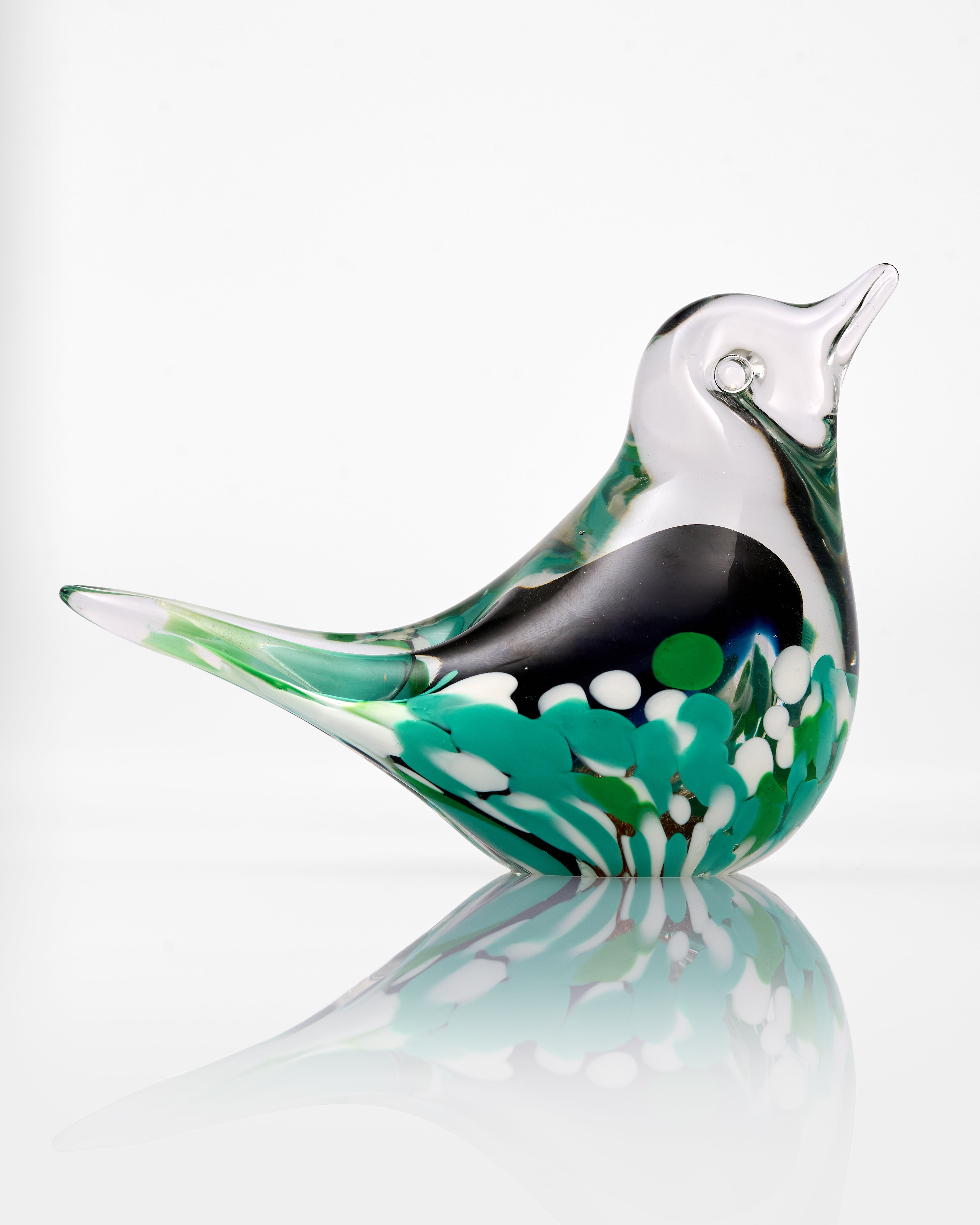 Twin Whispers Crystal Bird Decor