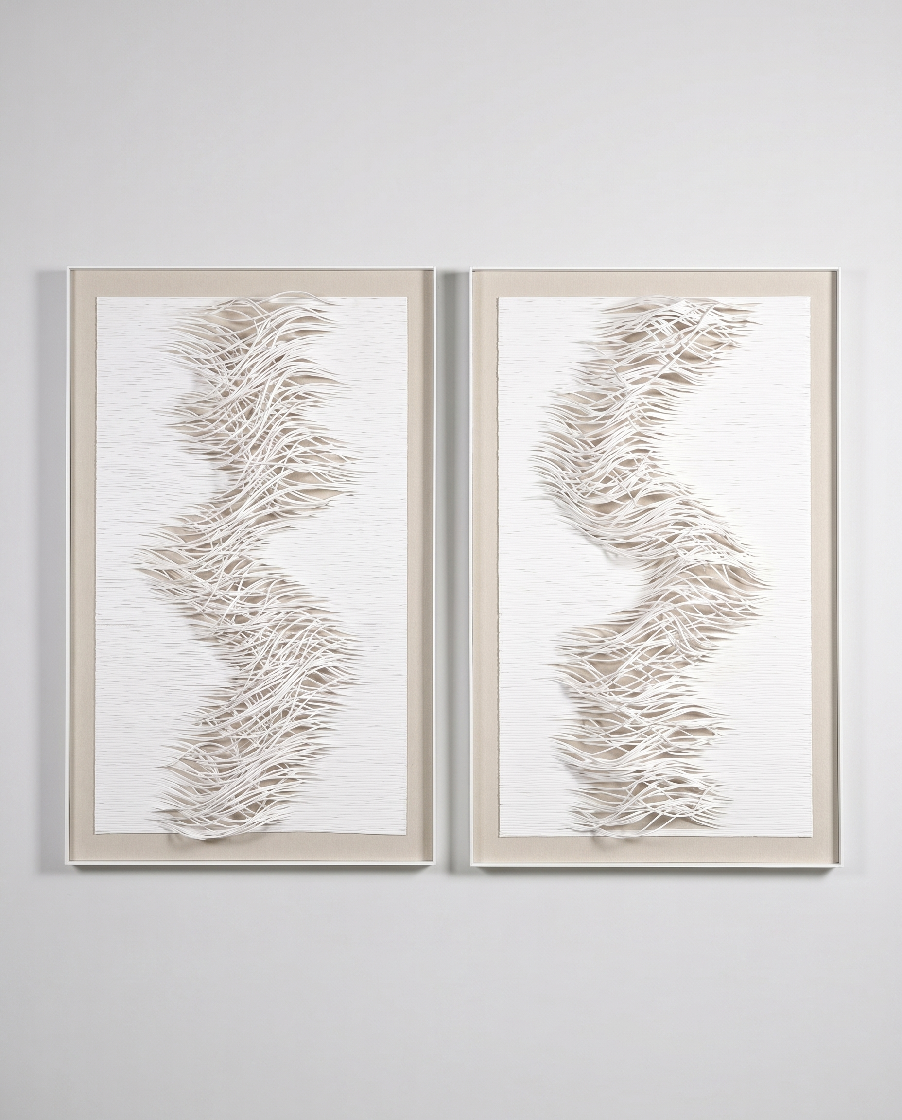 Cascading Harmony - Modern Luxury Wallart