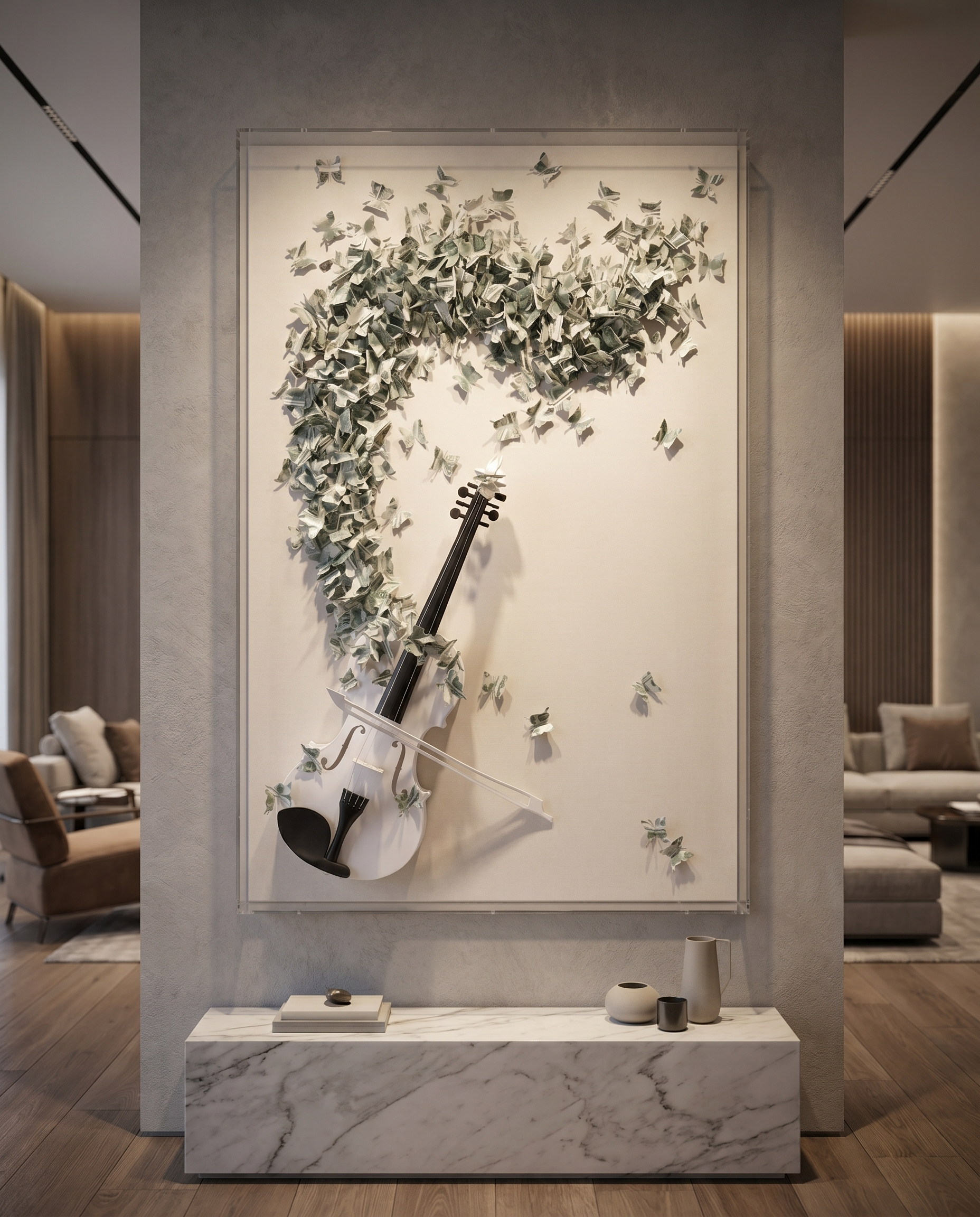 Melody of Prosperity - Luxury Wallart