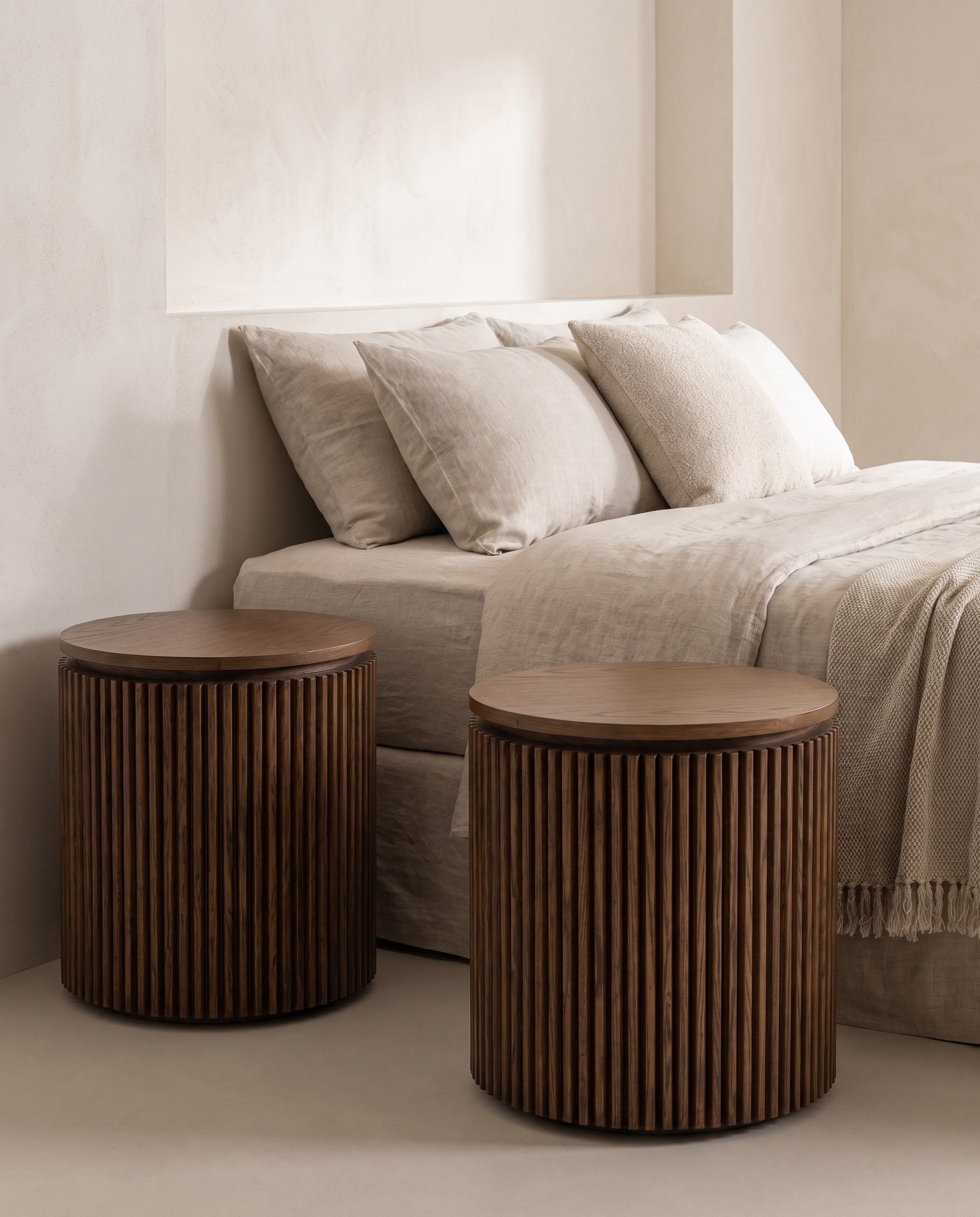 Arden Nightstand Bedside Table(Set of 2)