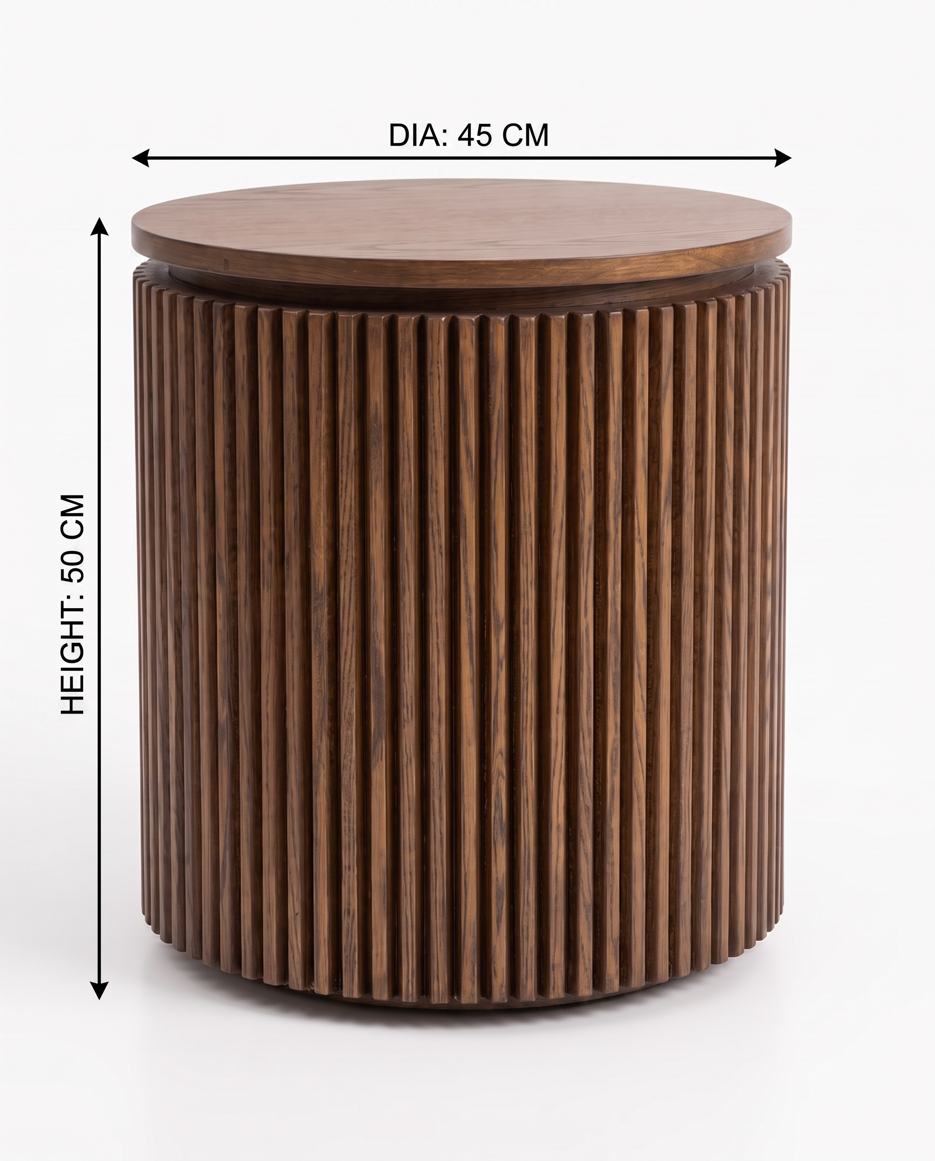 Arden Nightstand Bedside Table(Set of 2)