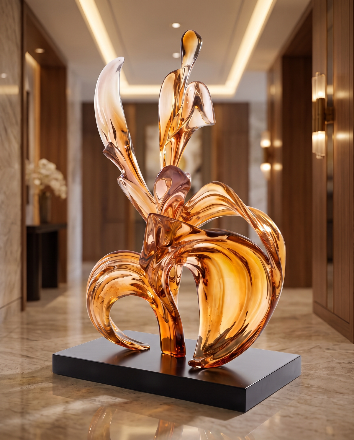Aurelia Form Premium Acrylic Sculpture Large