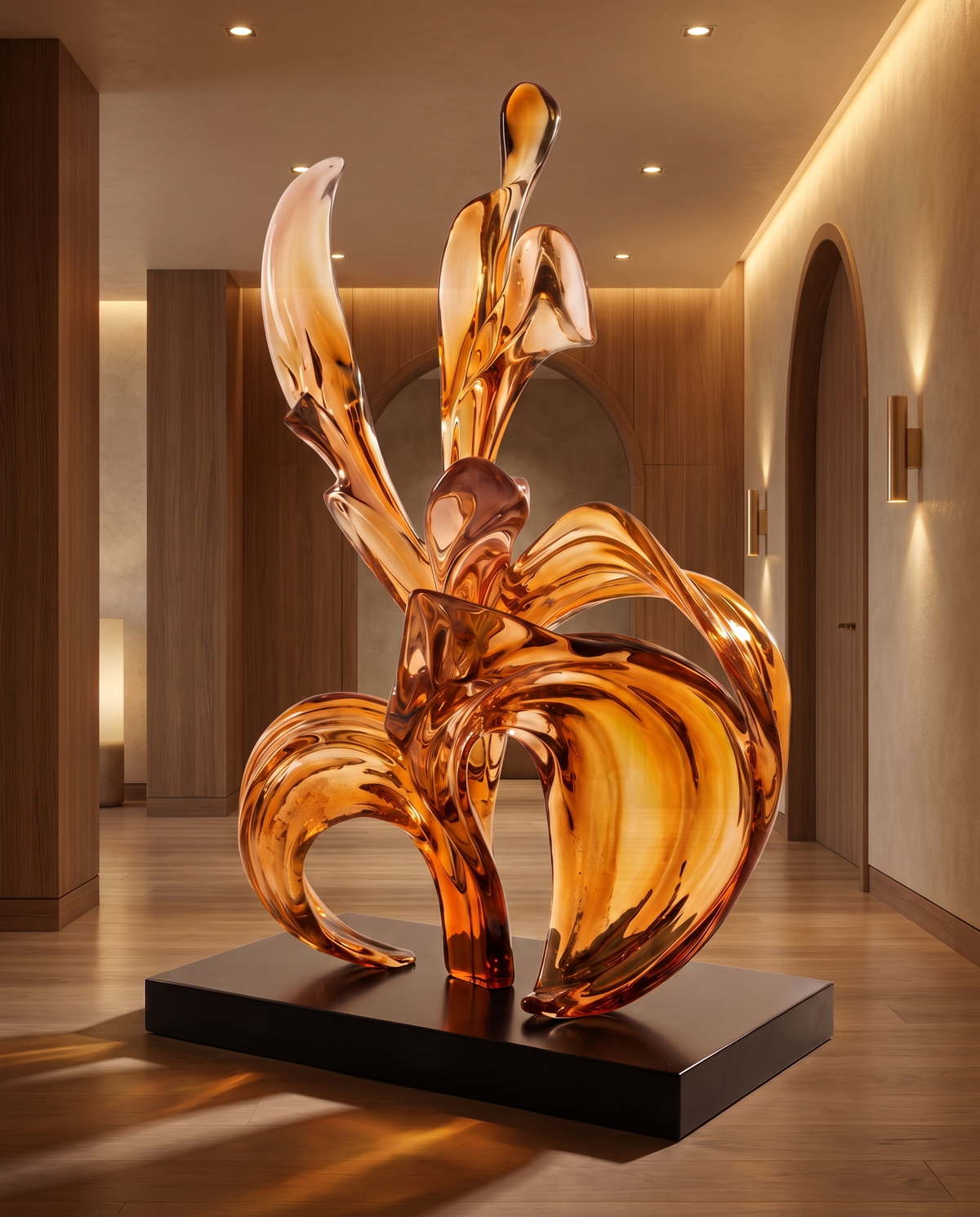 Aurelia Form Premium Acrylic Sculpture Large