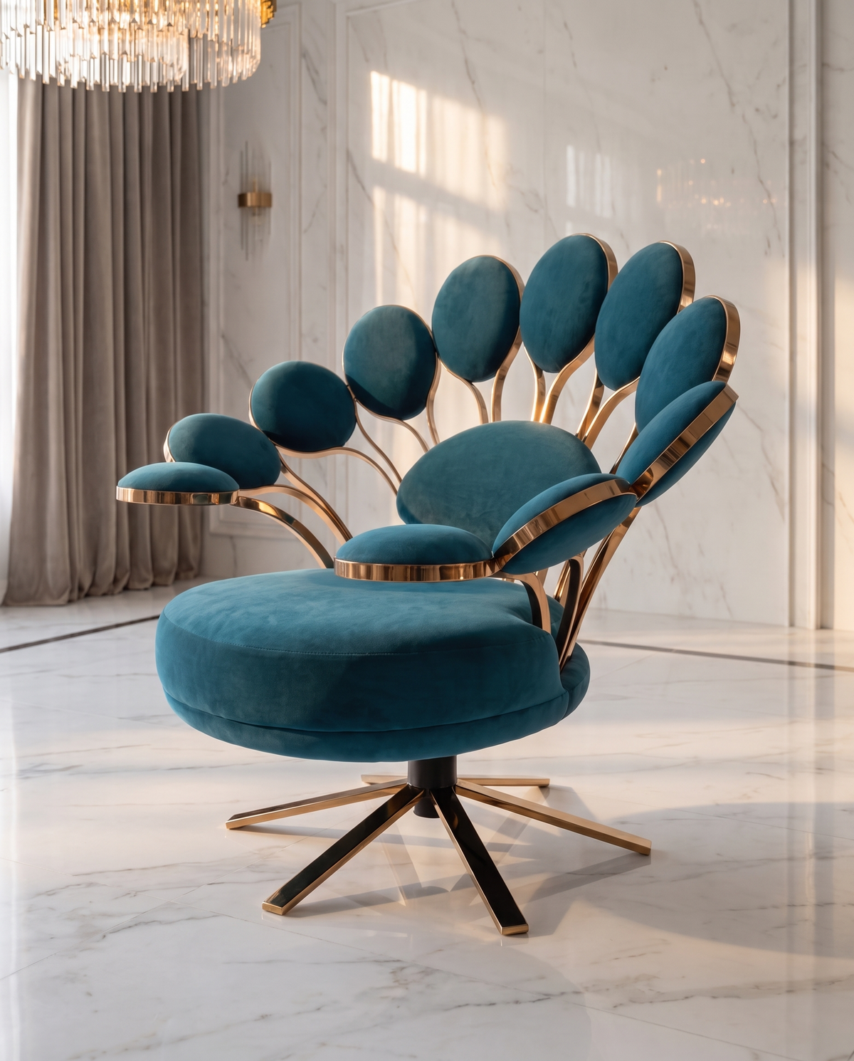Azure Kwenie Armchair