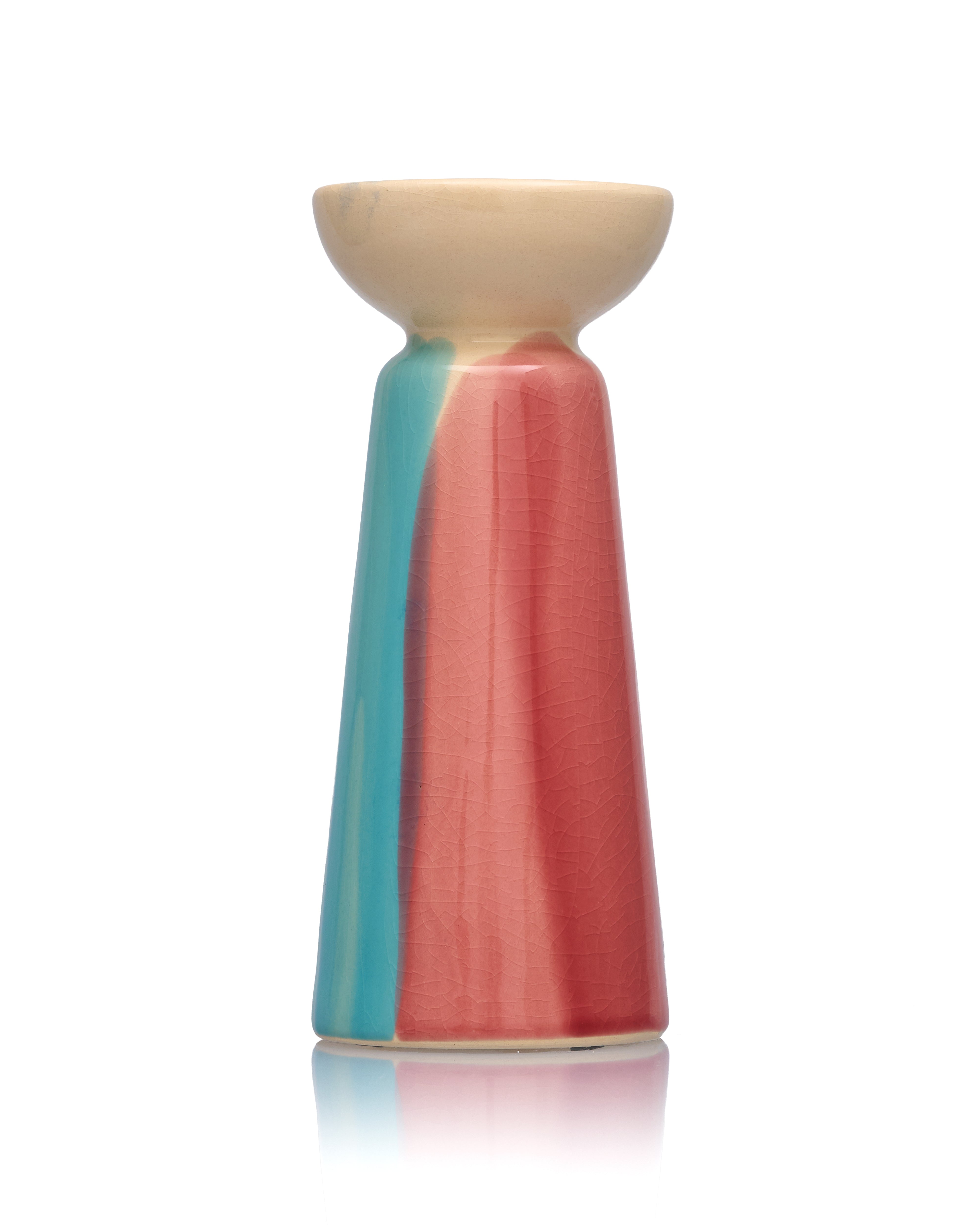 Bisque & Glaze Candle Holders