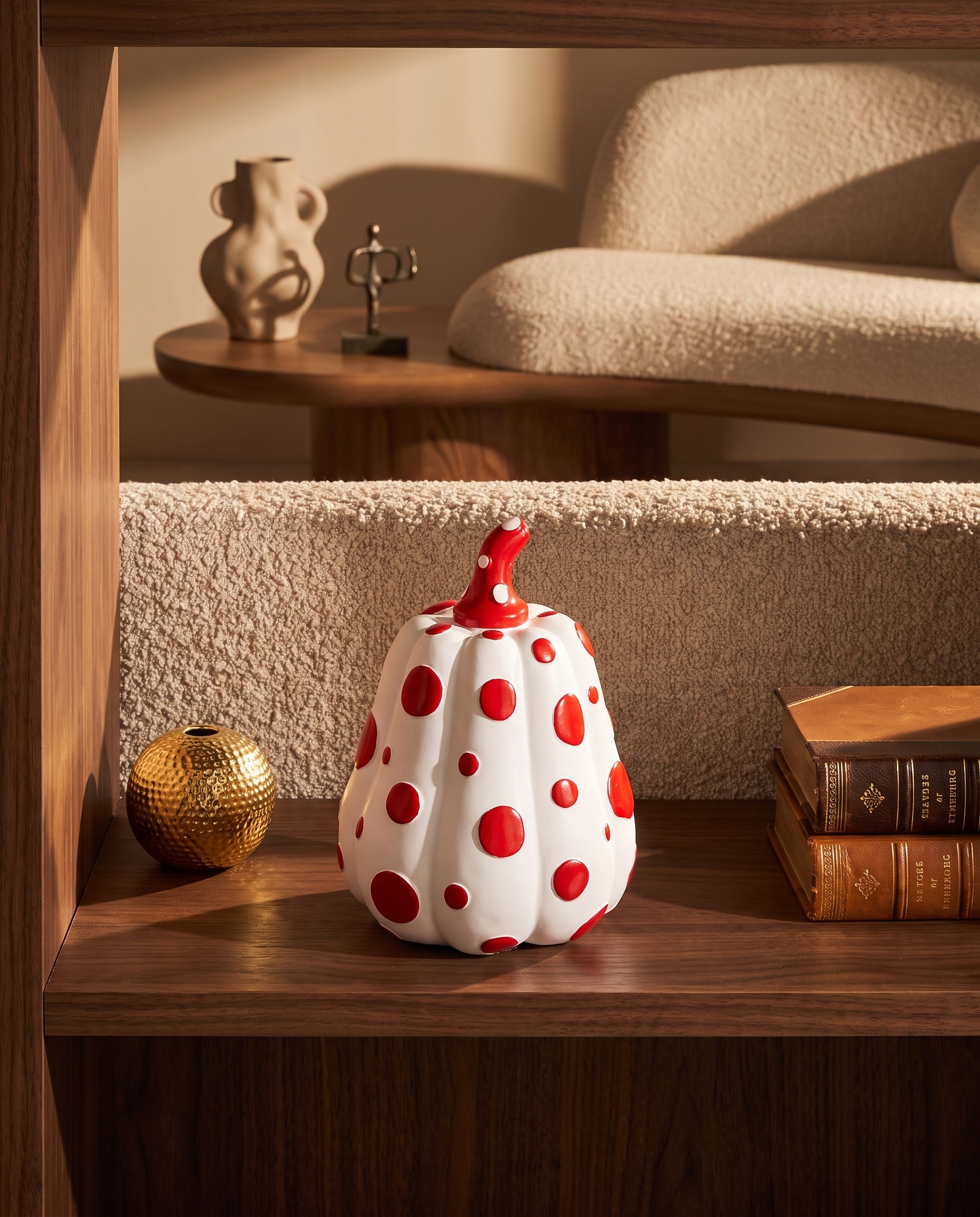 Blanco Dotted Decor