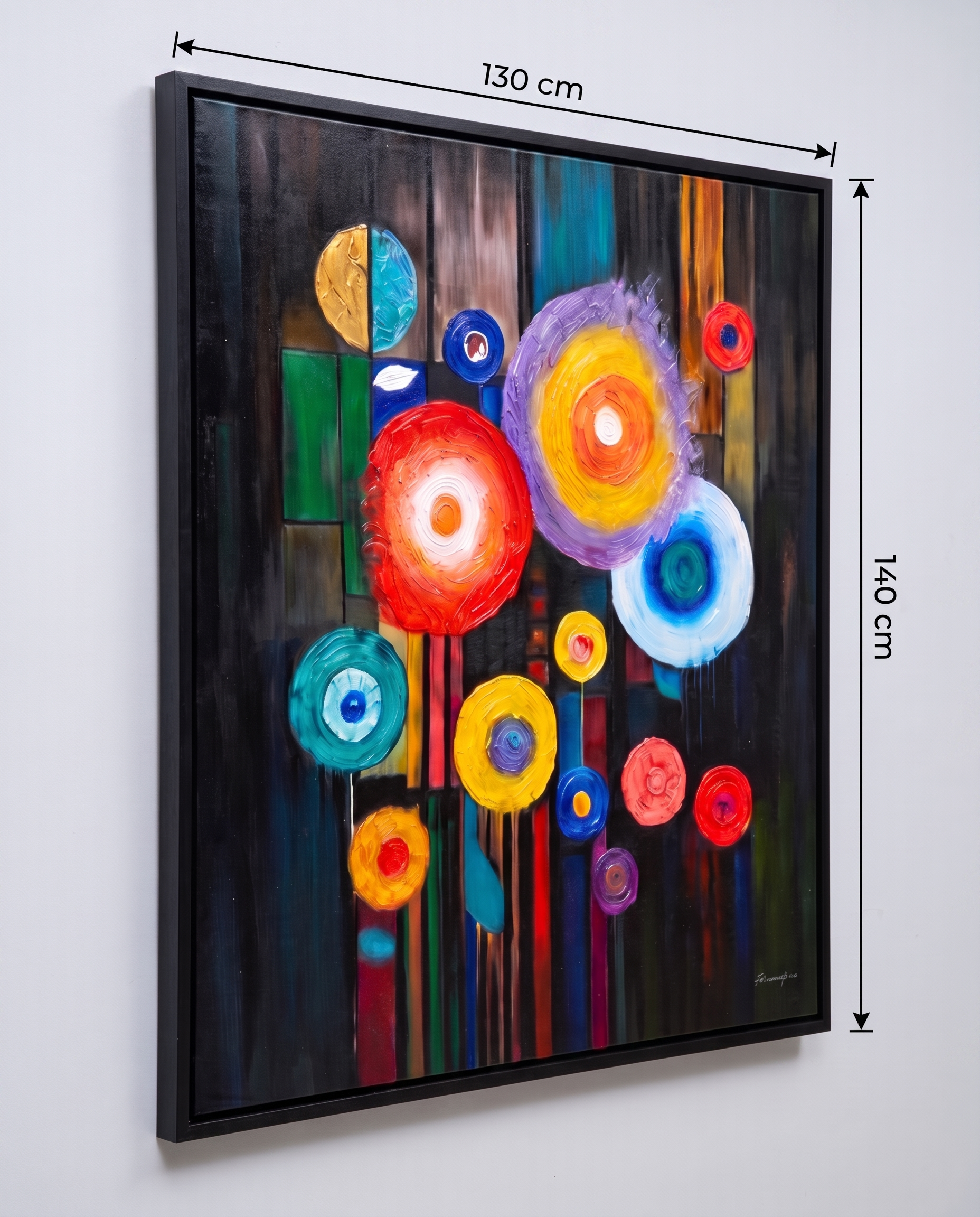 Blooms in the Abyss - Modern Luxury Wallart