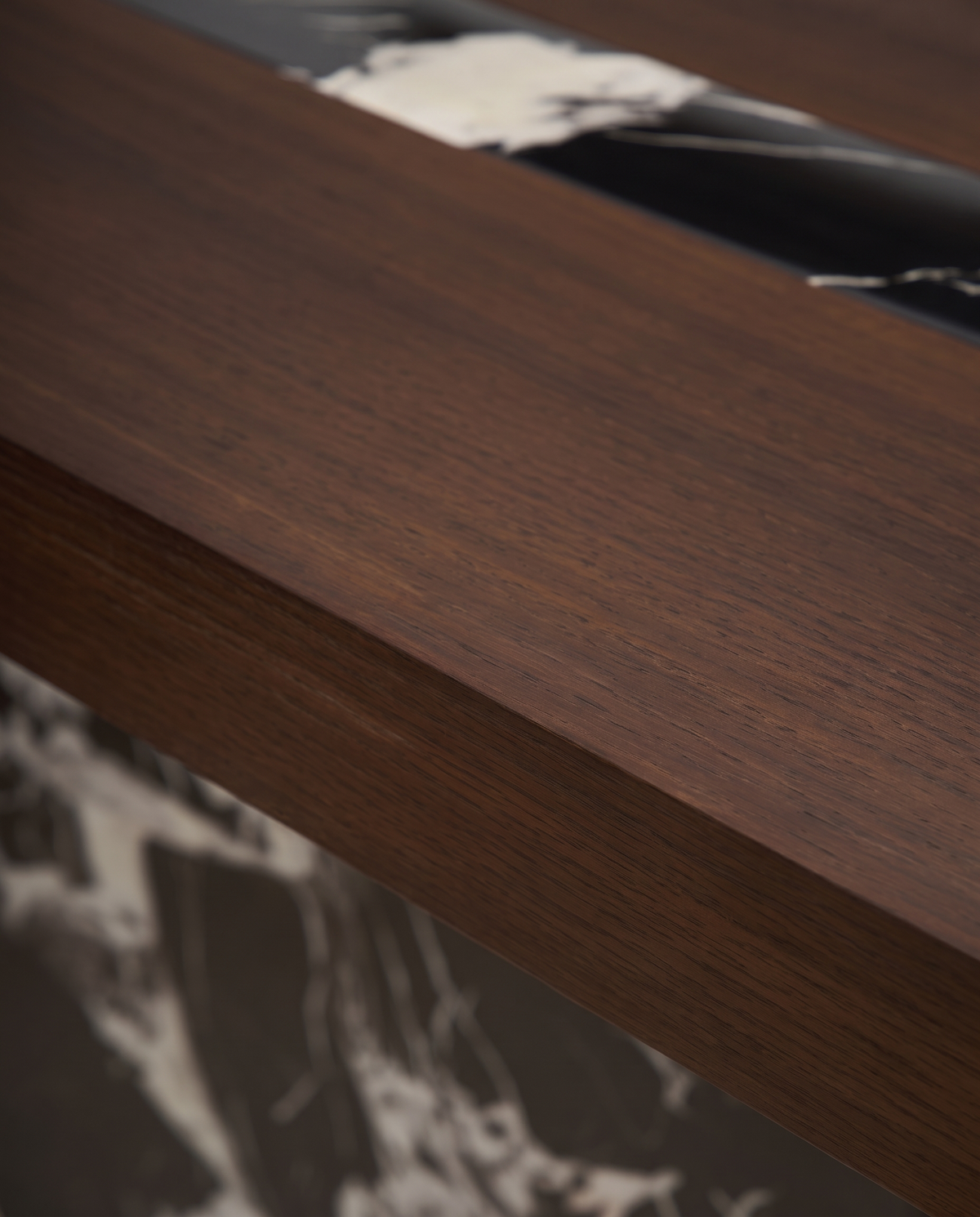 Breccia Noir Marble Console