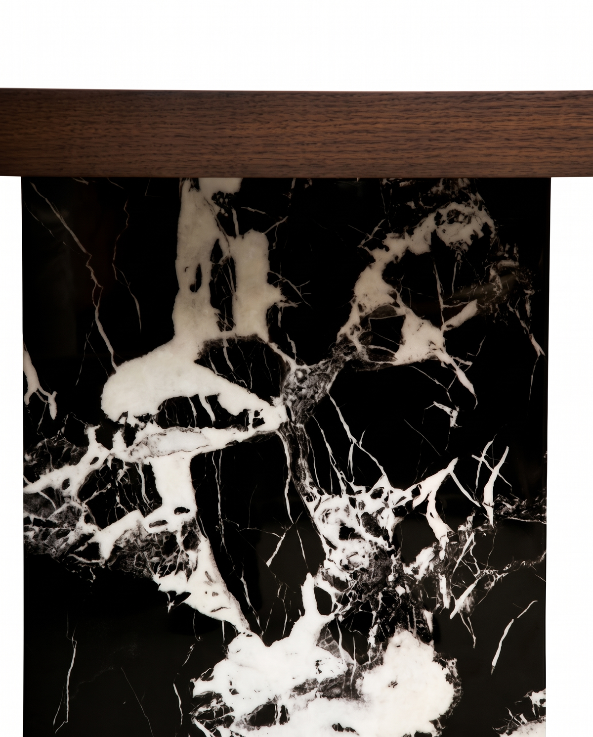 Breccia Noir Marble Console